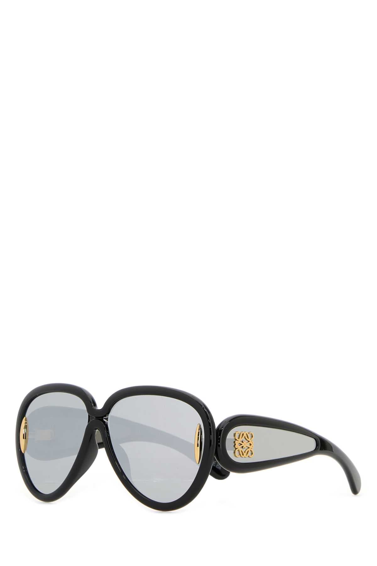 Black acetate sunglasses