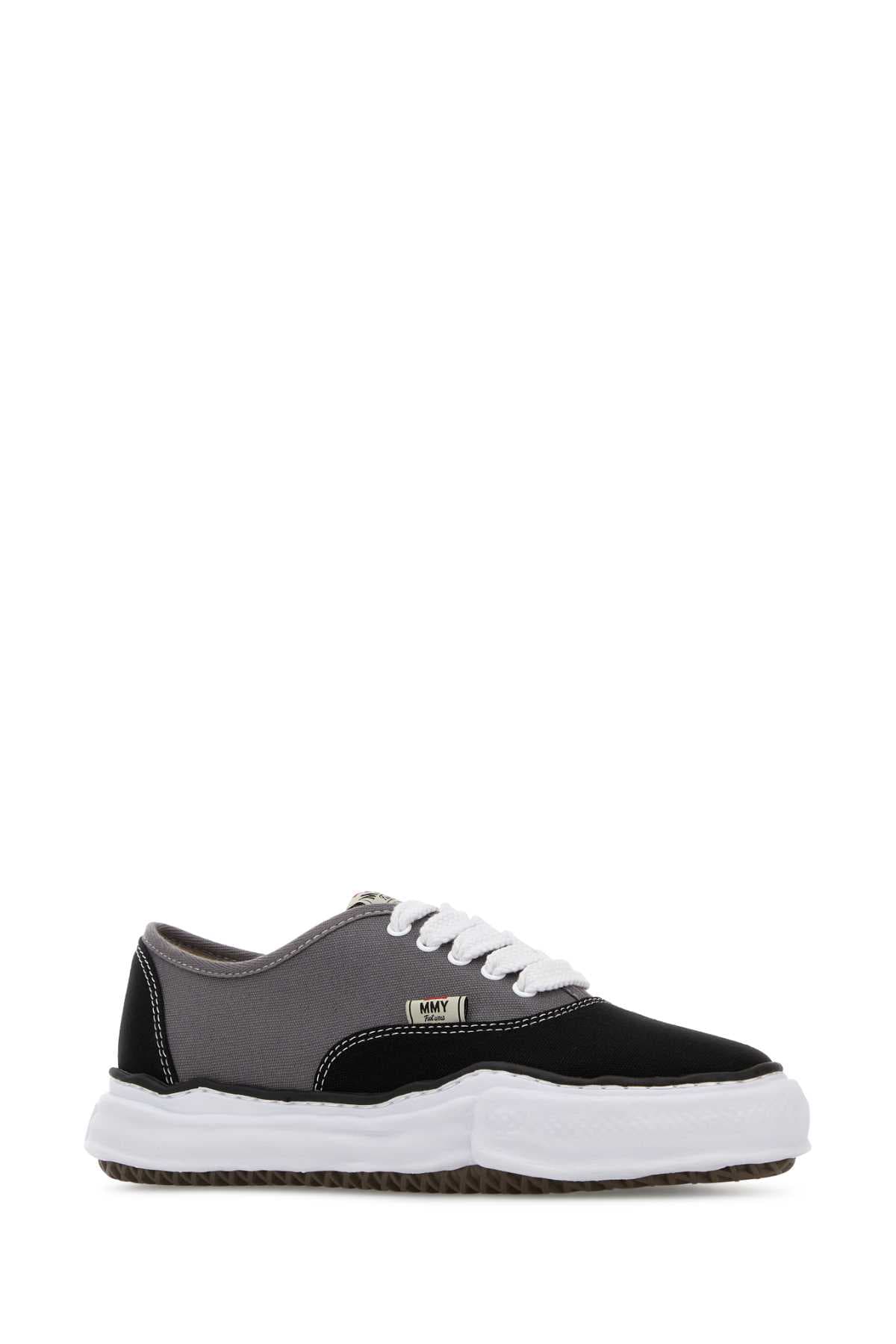 Two-tone canvas sneakers - мініатюра 2