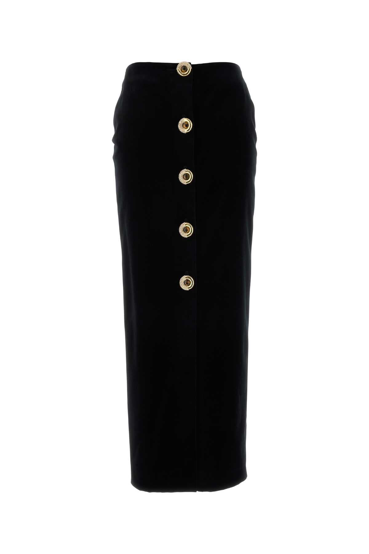 Black velvet Jealousy skirt