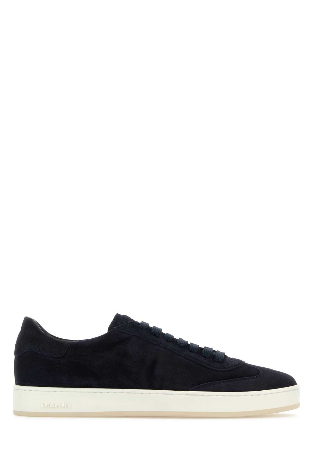 Navy blue suede laRGS 2 sneakers