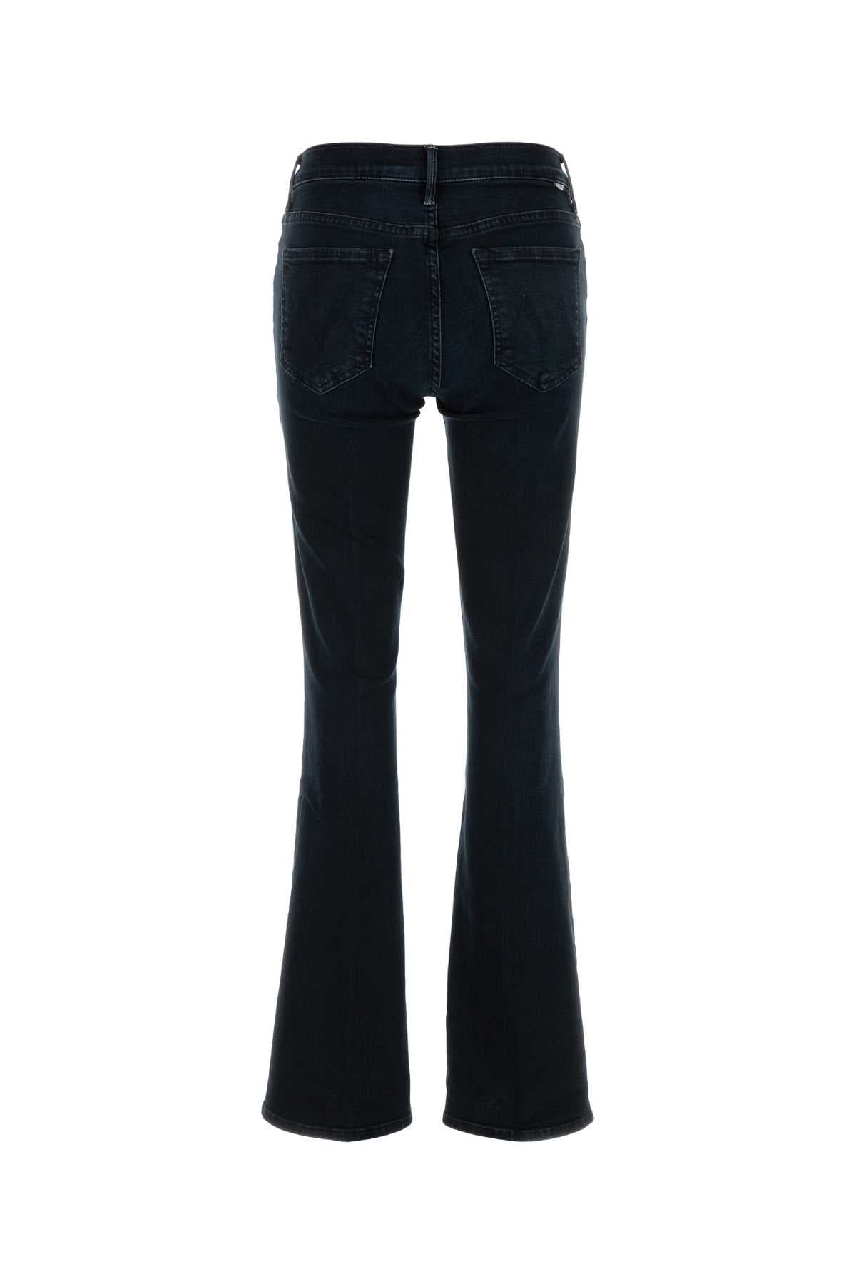 Midnight blue stretch denim The Weekender jeans - мініатюра 2