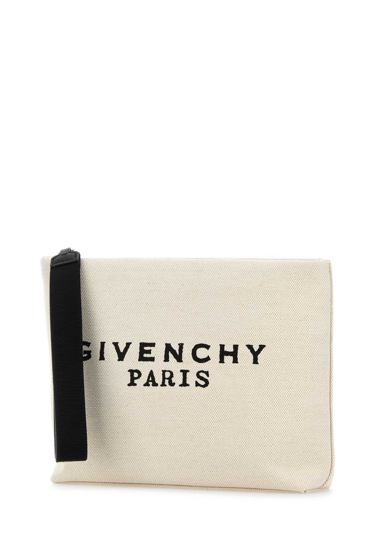 Ivory canvas pouch - мініатюра 2