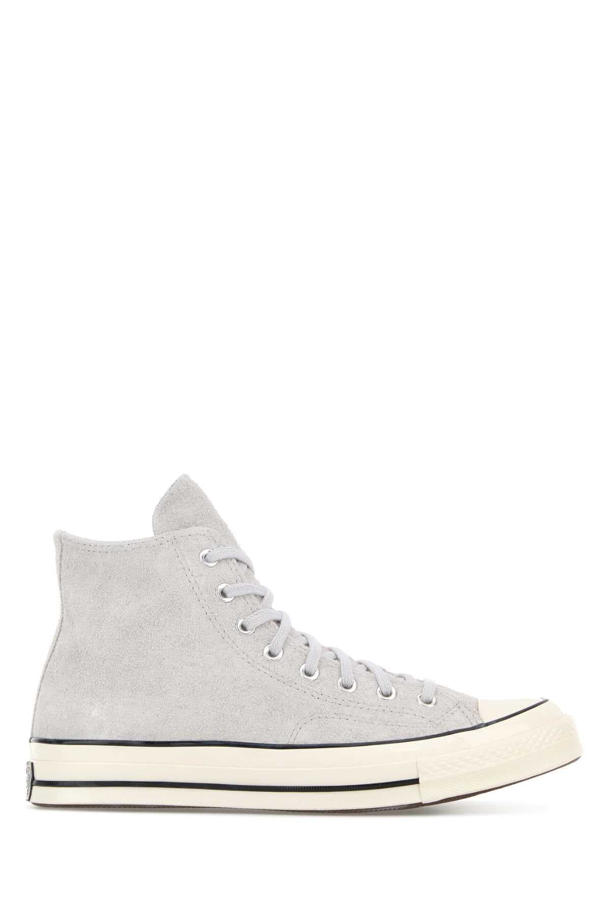 Light grey suede Chuck 70 sneakers