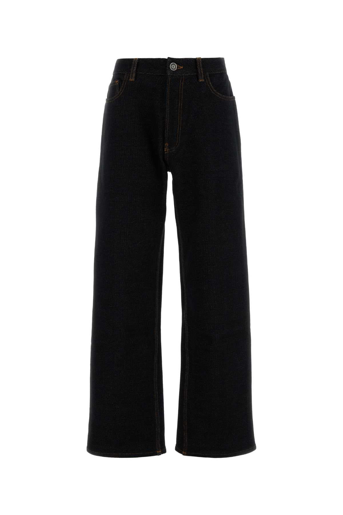 Midnight blue stretch denim jeans
