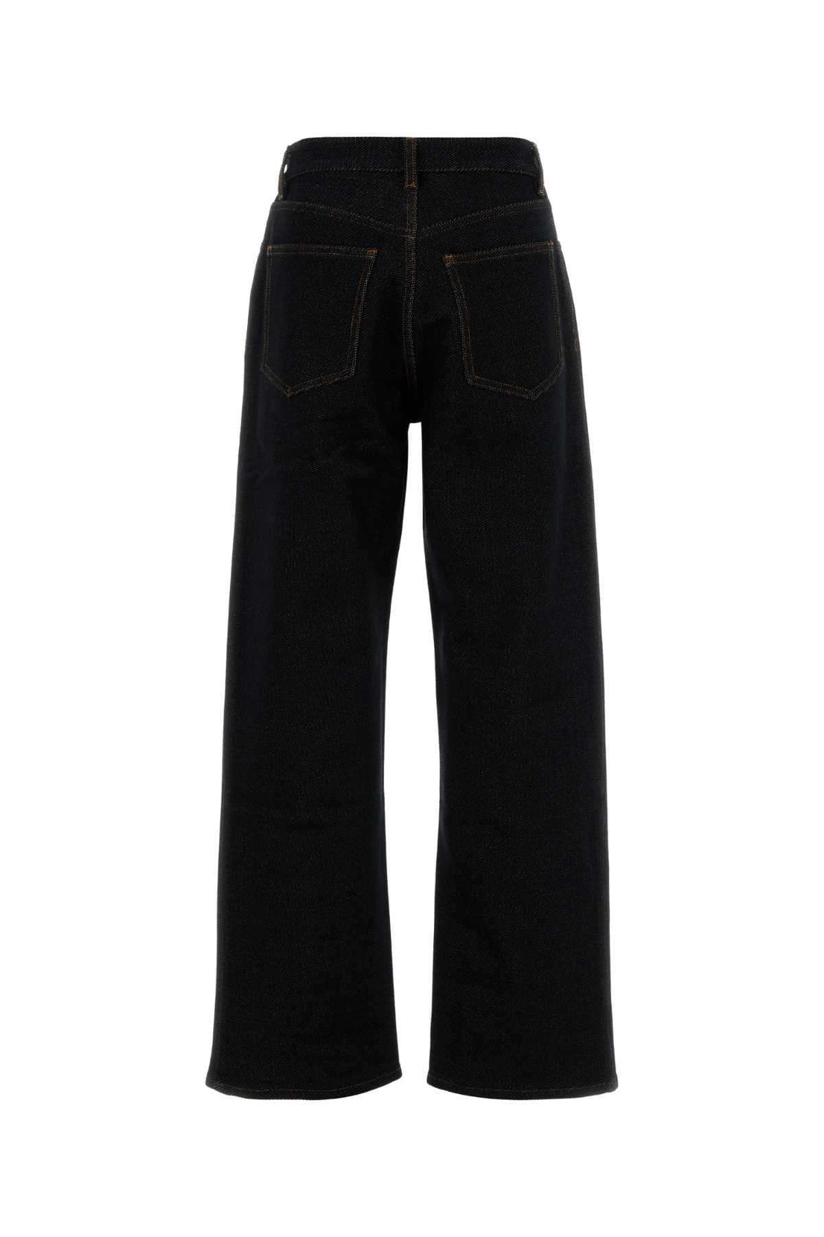 Midnight blue stretch denim jeans - мініатюра 2