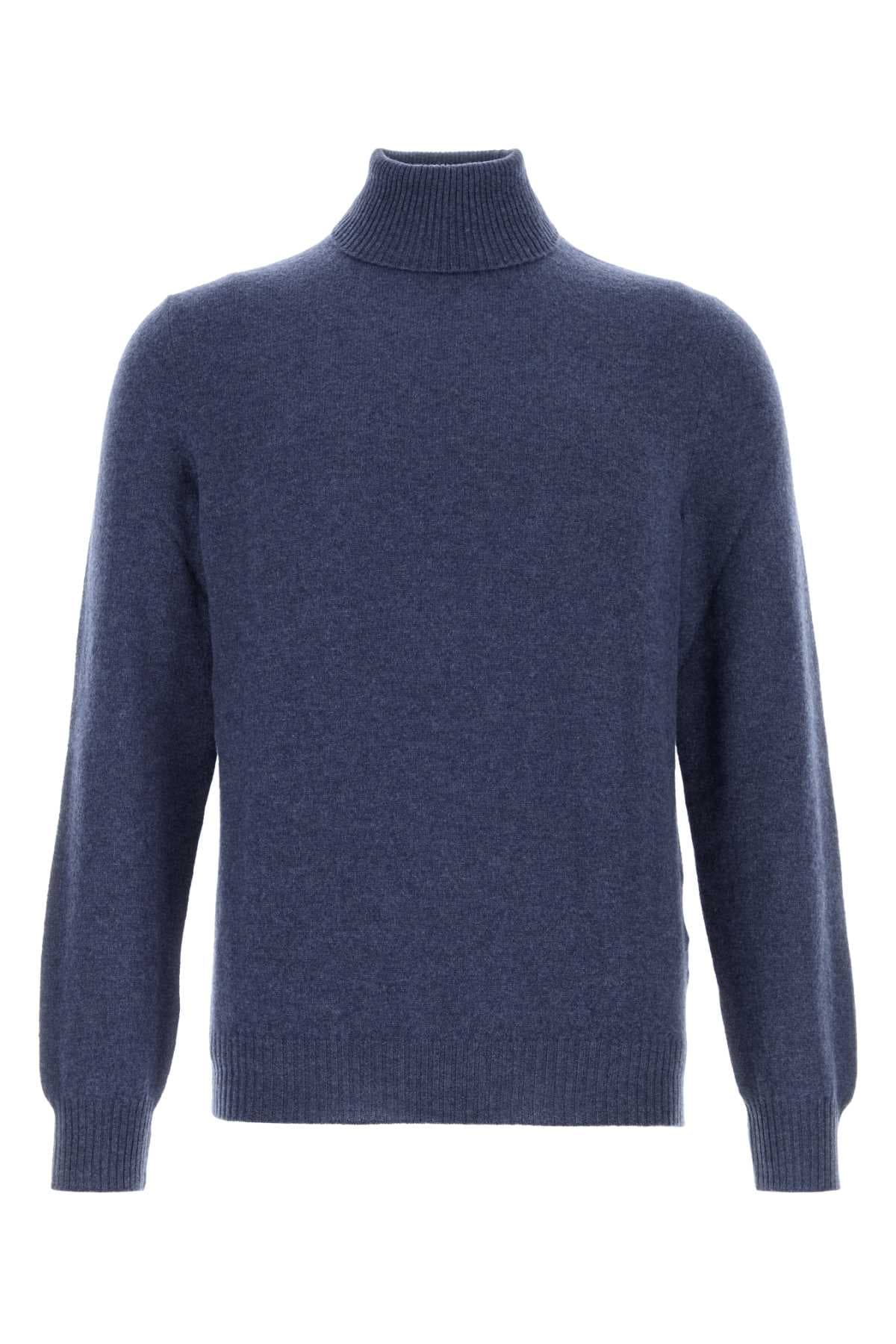 Air Force blue cashmere sweater