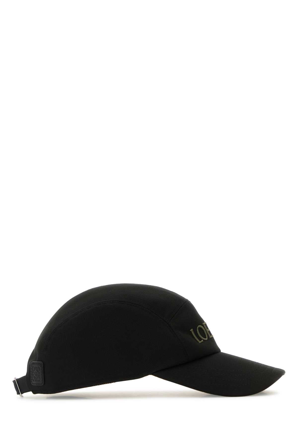 Black canvas Camp baseball cap - мініатюра 2