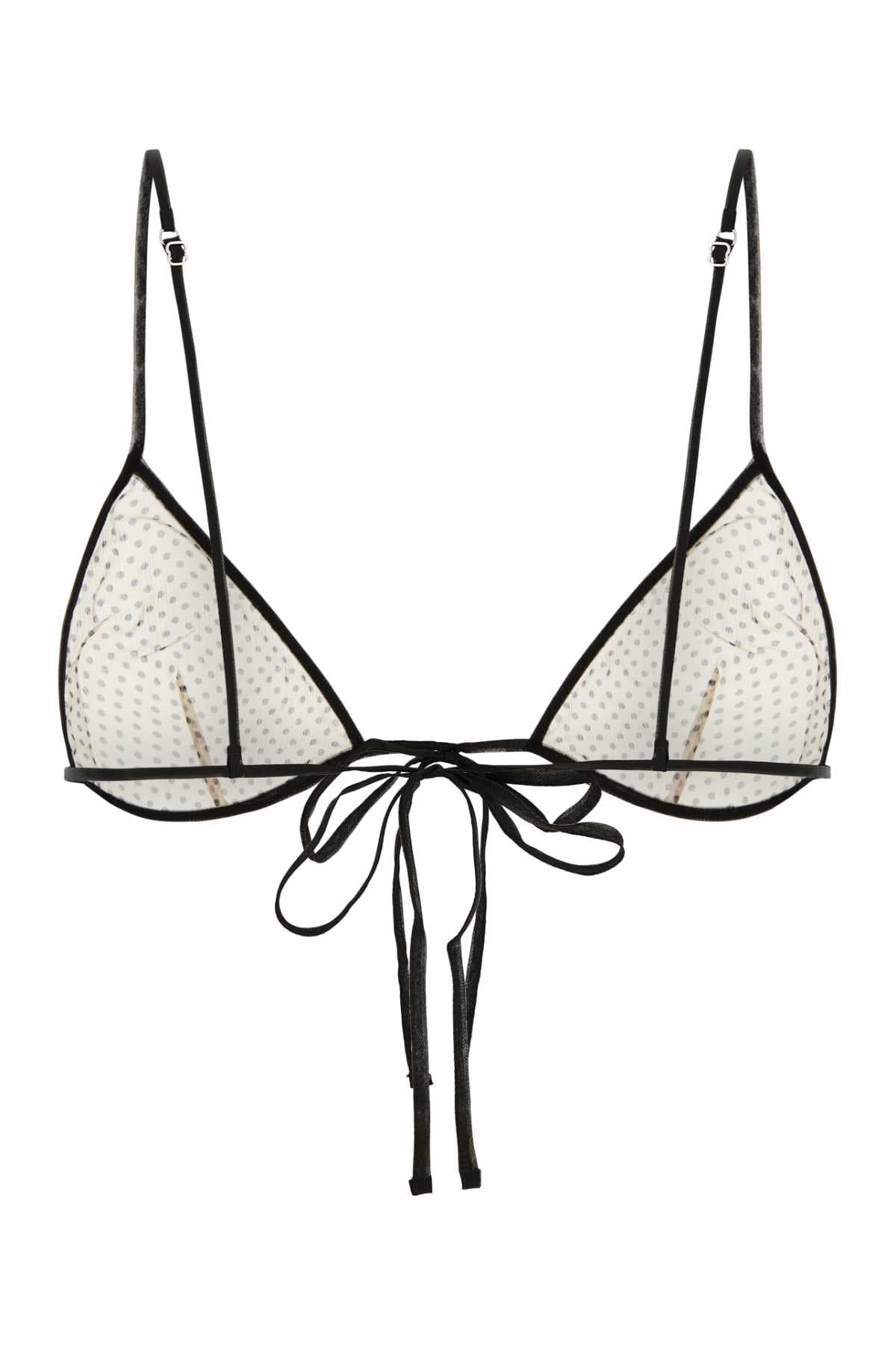 Printed chiffon bra - мініатюра 2