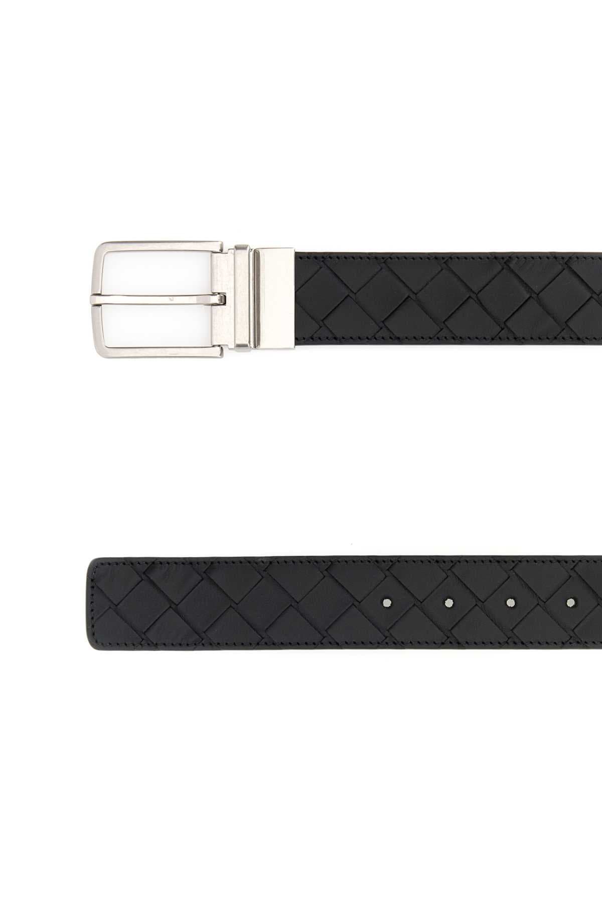 Black leather belt - мініатюра 2