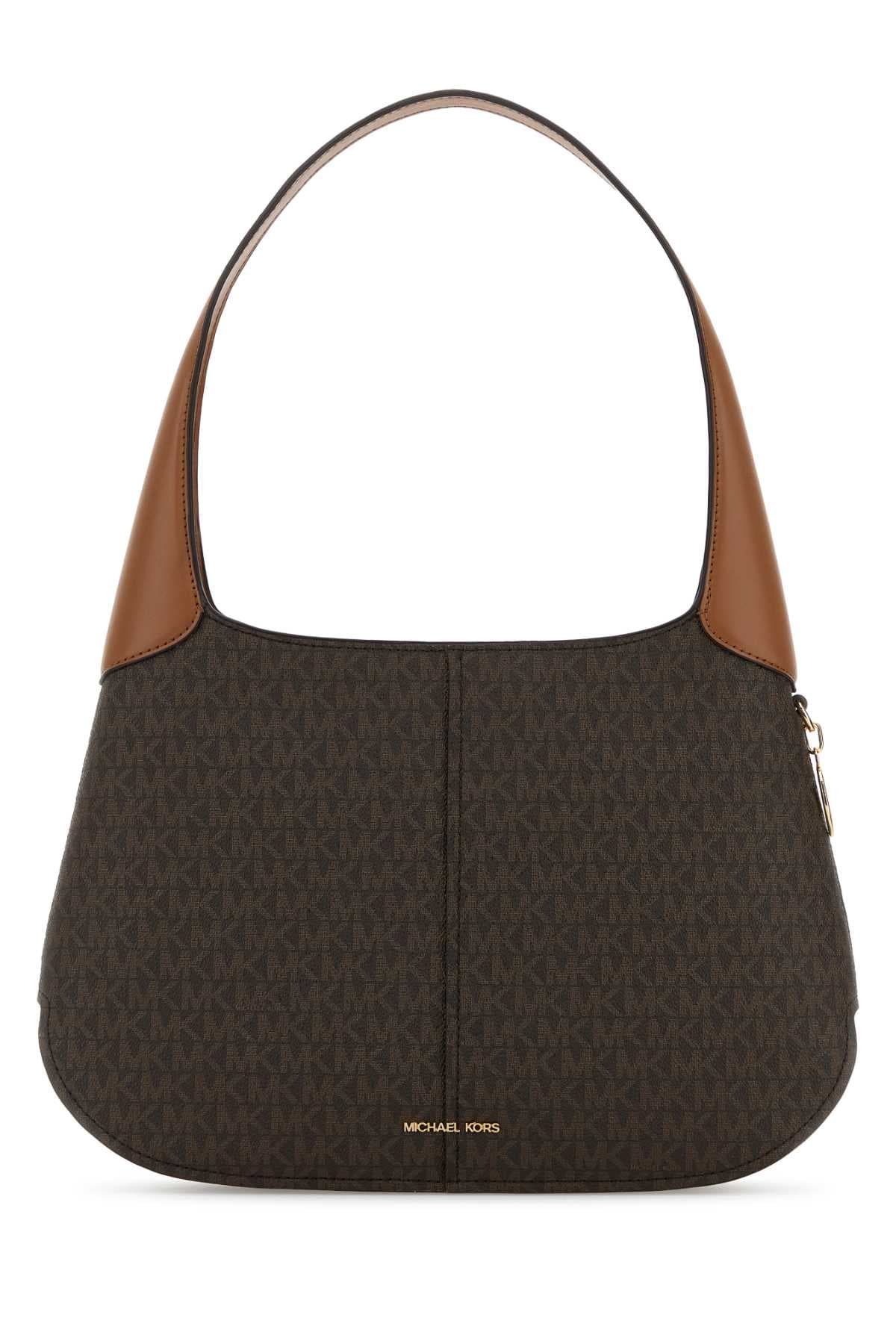 Printed canvas Alice shoulder bag