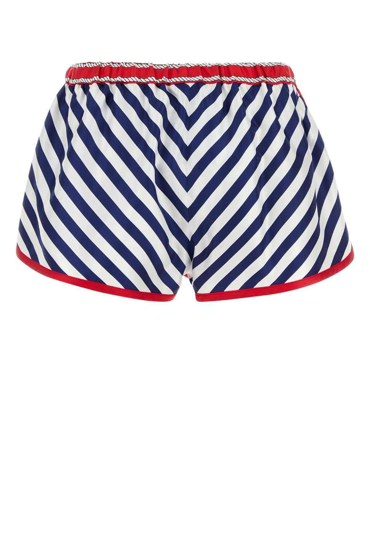 Printed silk shorts - мініатюра 2