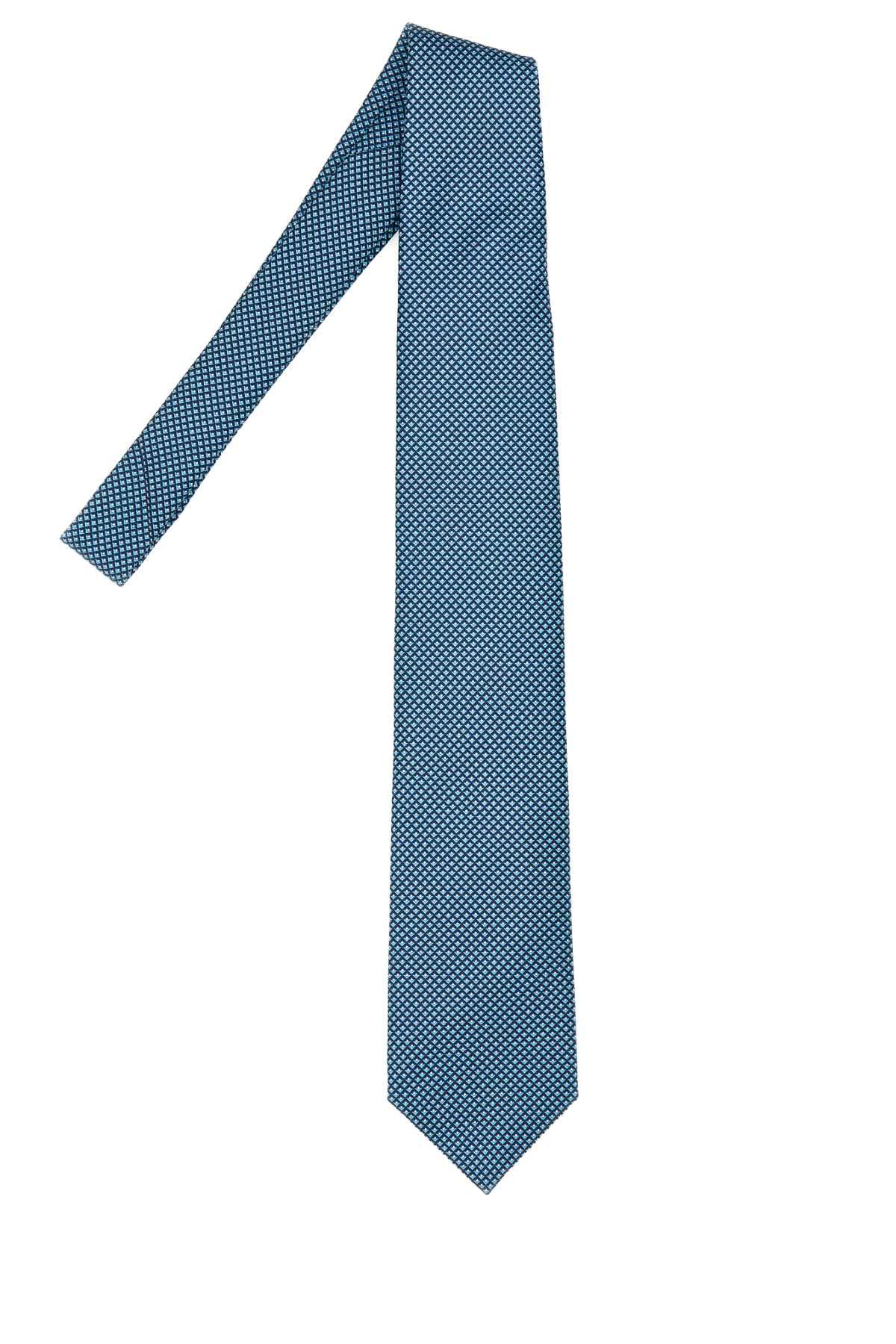 Printed silk tie - мініатюра 2