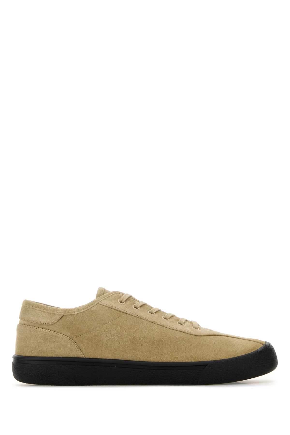 Dove grey suede sneakers