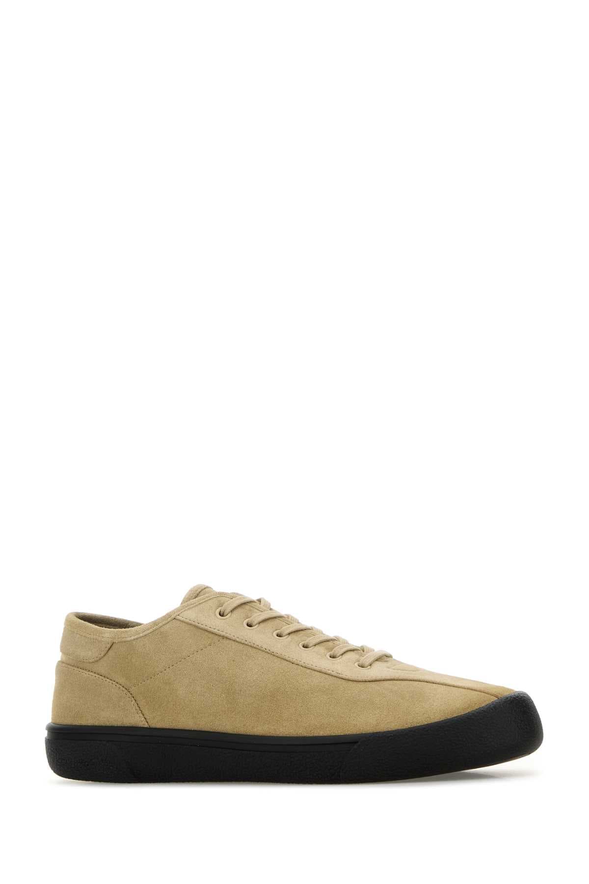 Dove grey suede sneakers - мініатюра 2