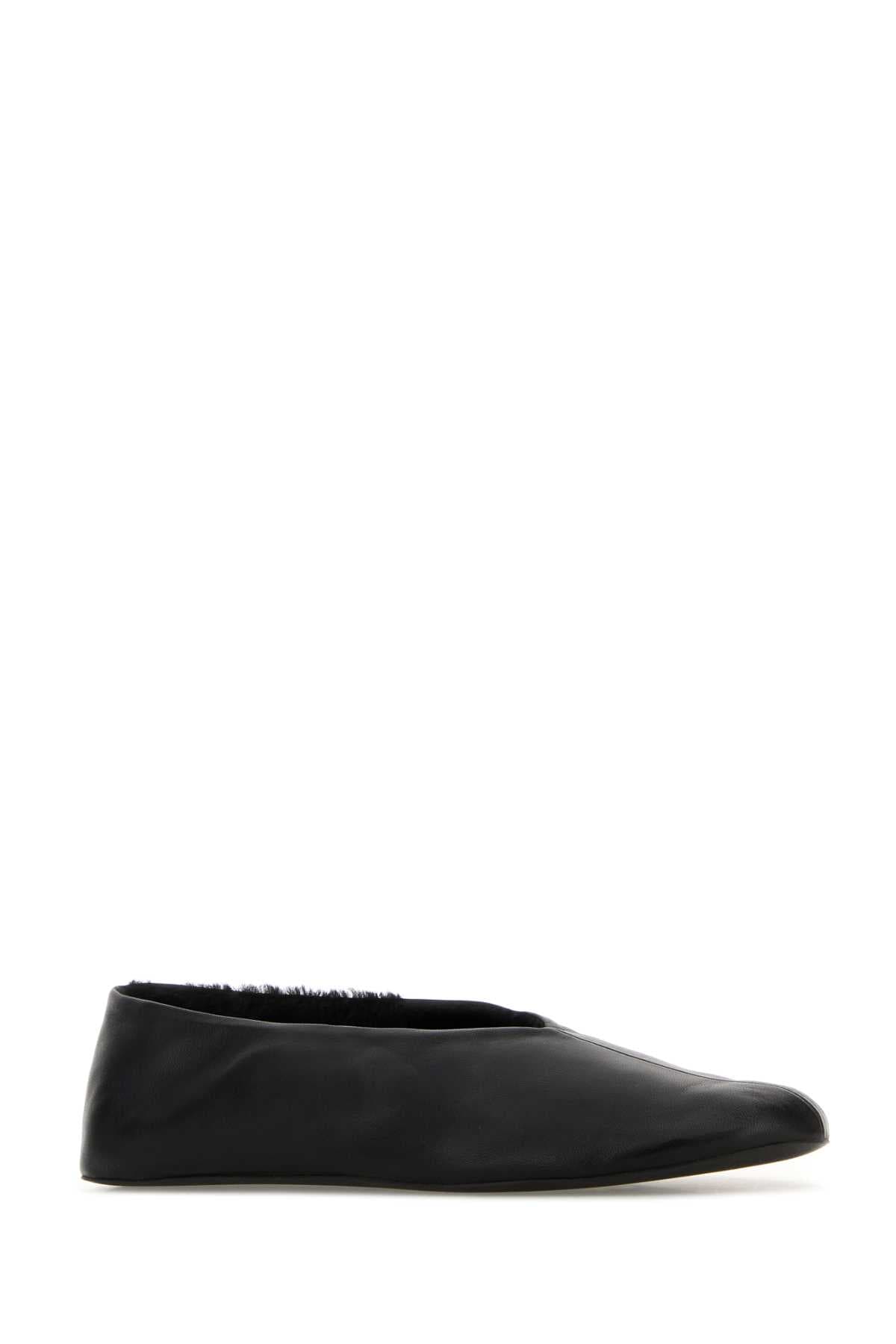 Black leather Stella ballerinas - мініатюра 2