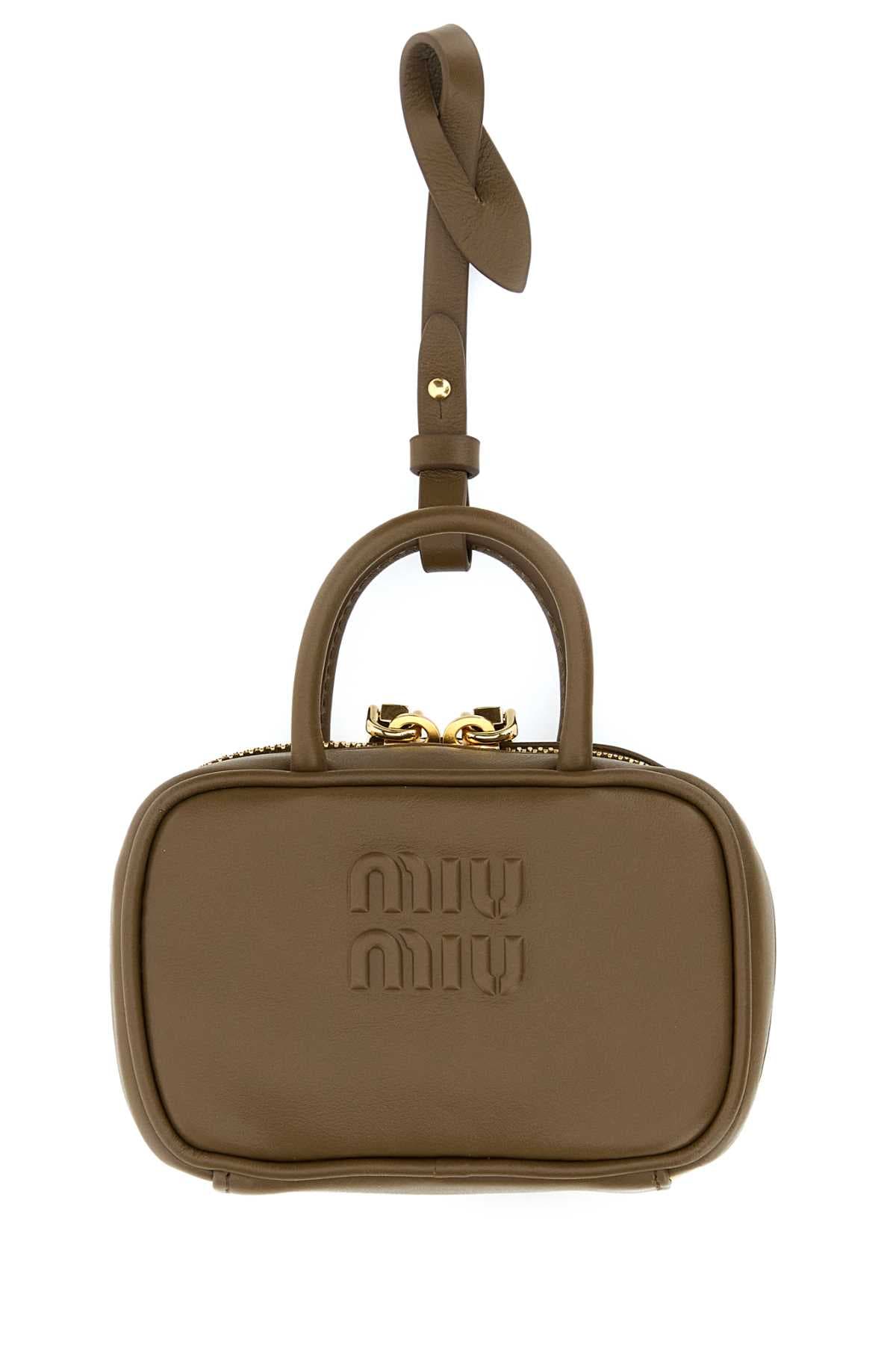 Mud leather Beau keyring necessaire