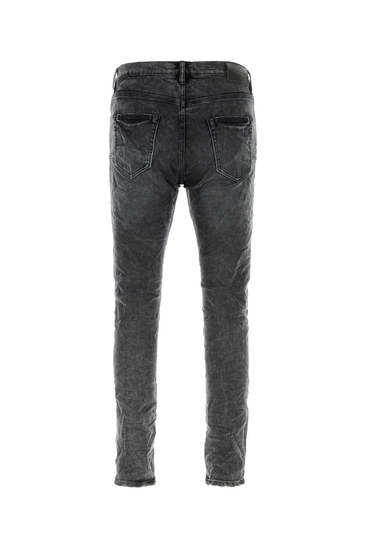 Black stretch denim jeans - мініатюра 2