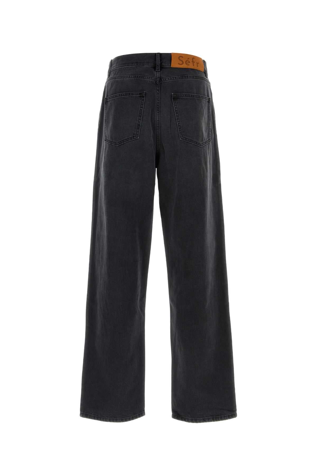 Black denim jeans - мініатюра 2