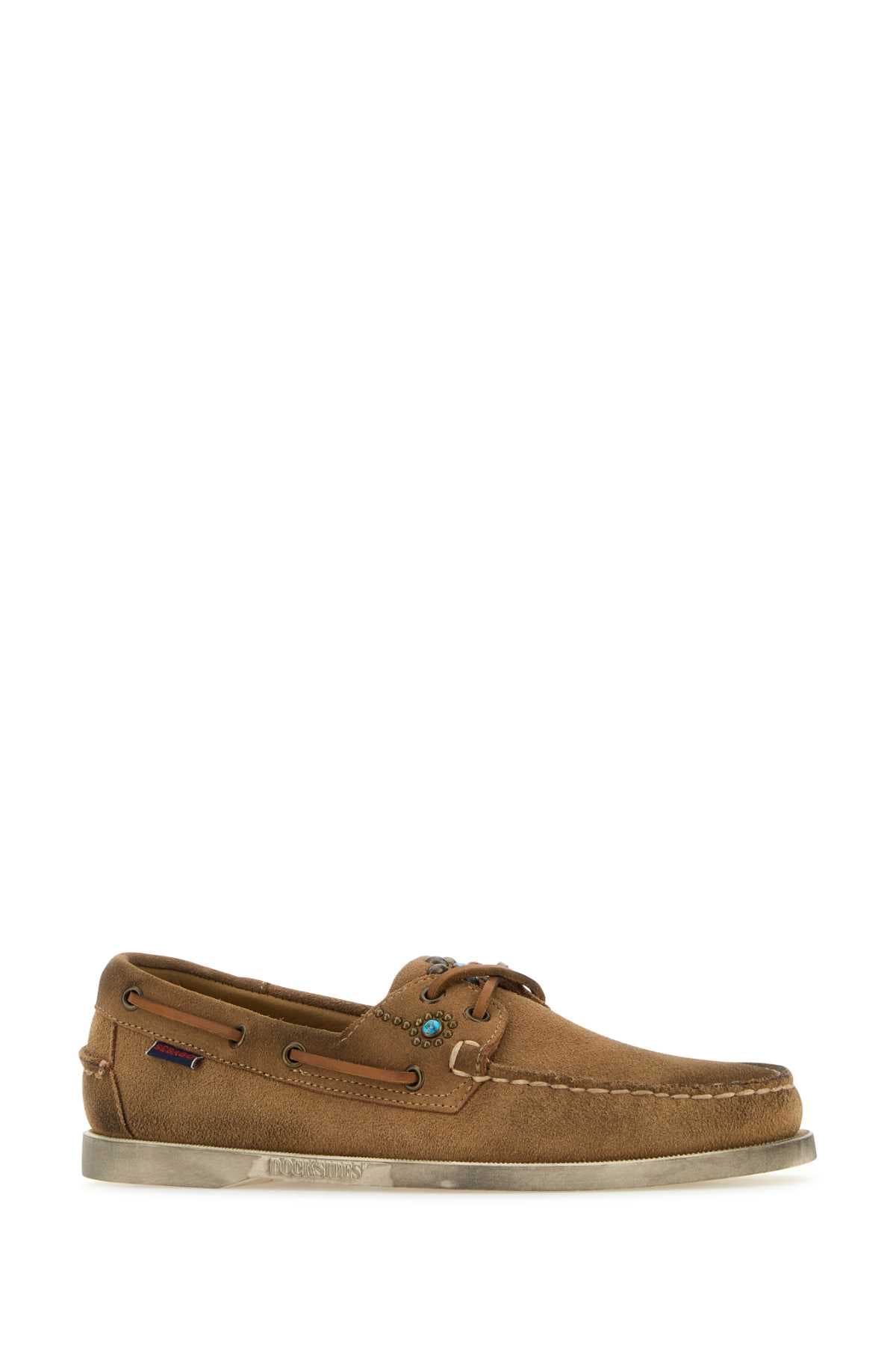 Camel suede Portland Flesh Out loafers - мініатюра 2