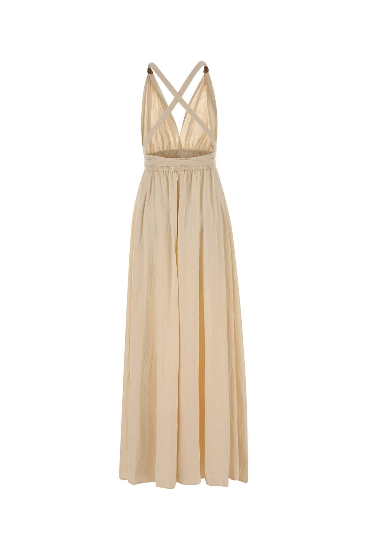 Cream cotton Hera dress - мініатюра 2
