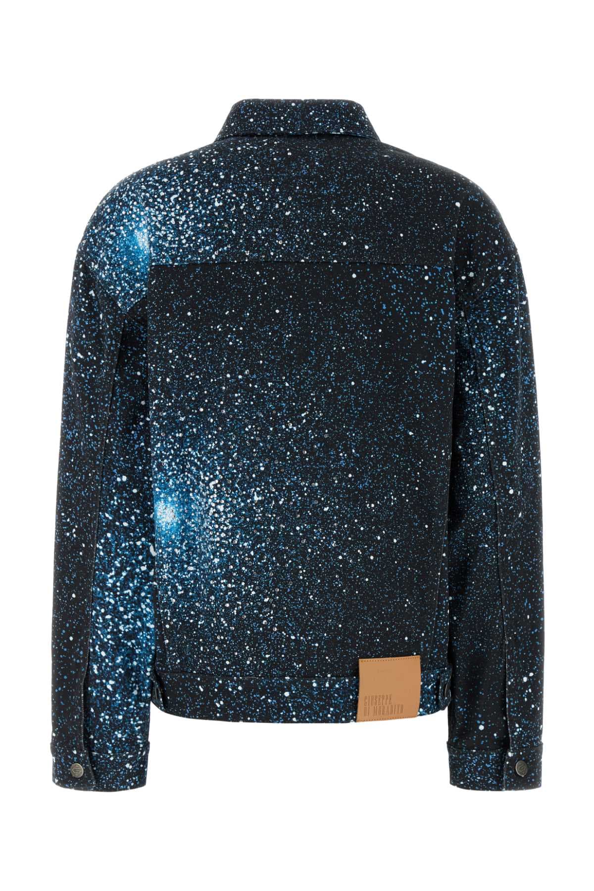 Printed stretch denim jacket - мініатюра 2