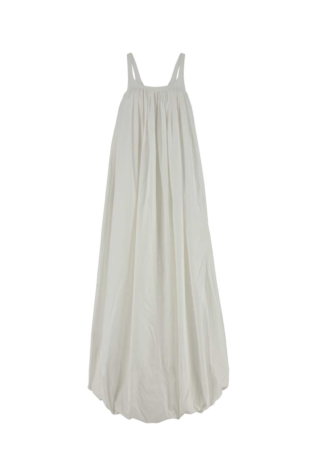 White poplin Nora dress
