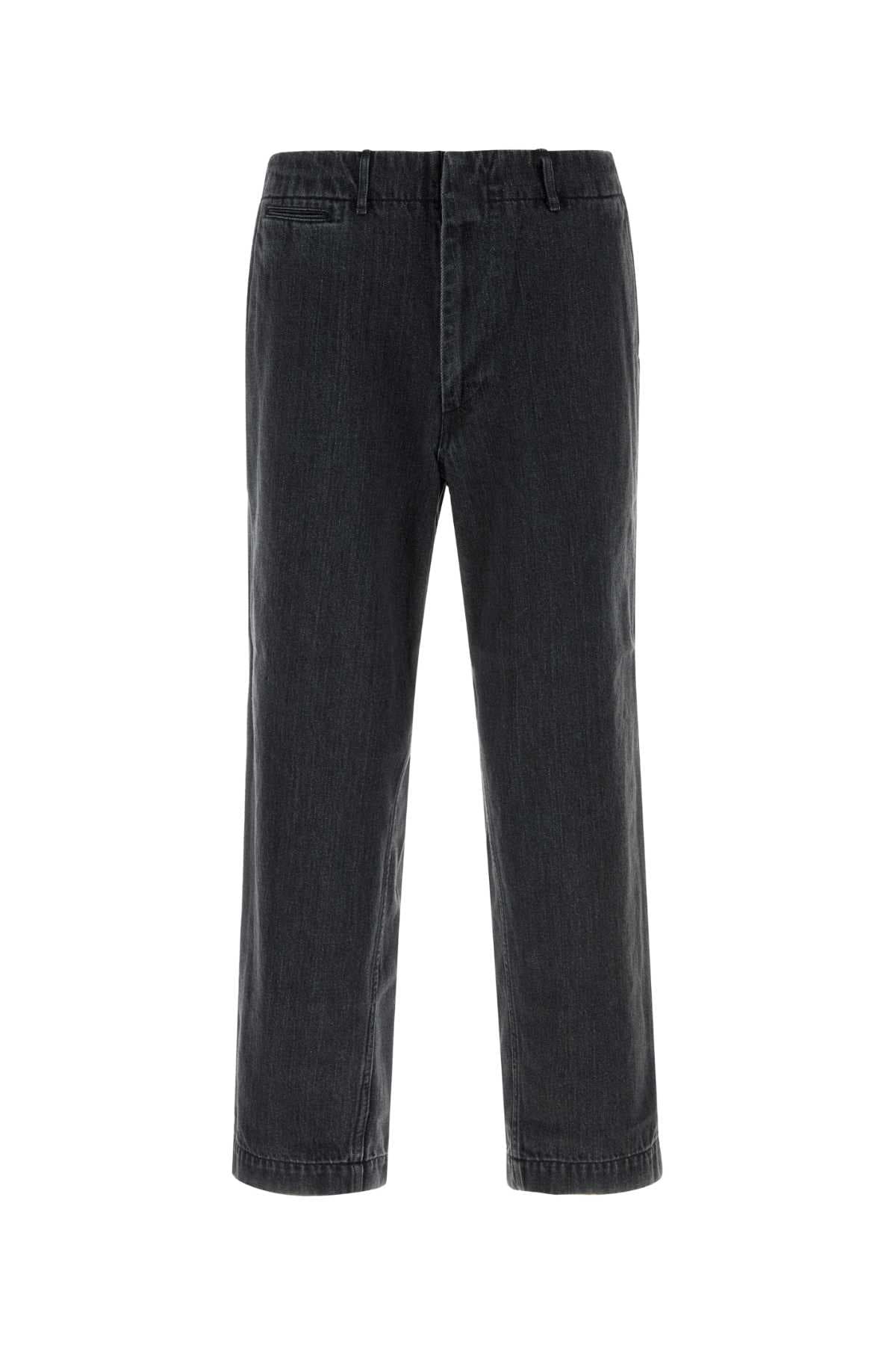 Black denim jeans