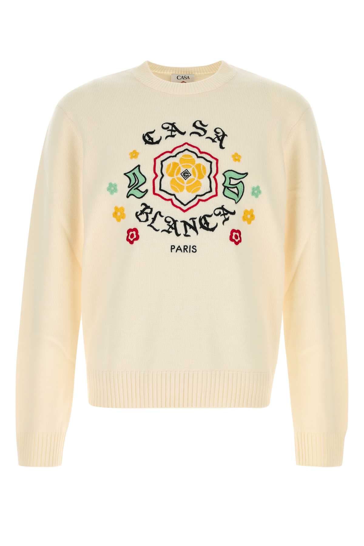 Ivory wool sweater