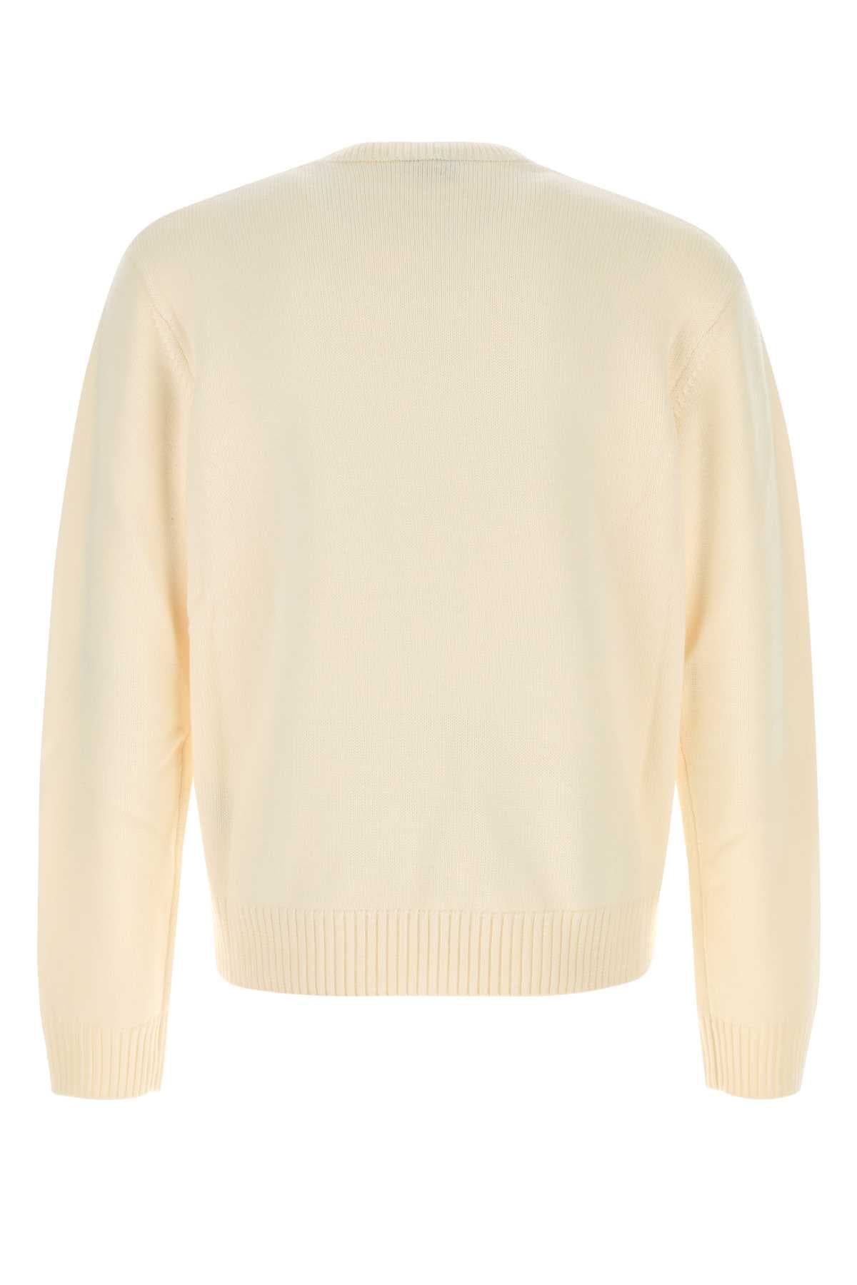 Ivory wool sweater - мініатюра 2