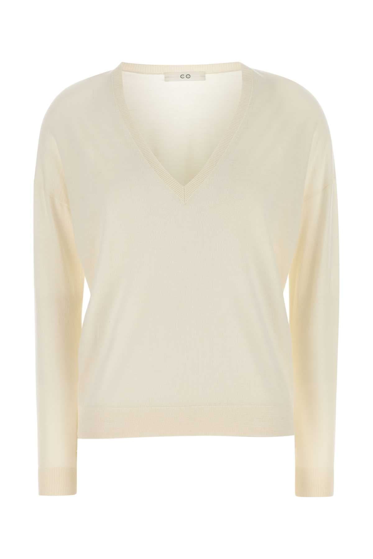 Ivory cashmere sweater