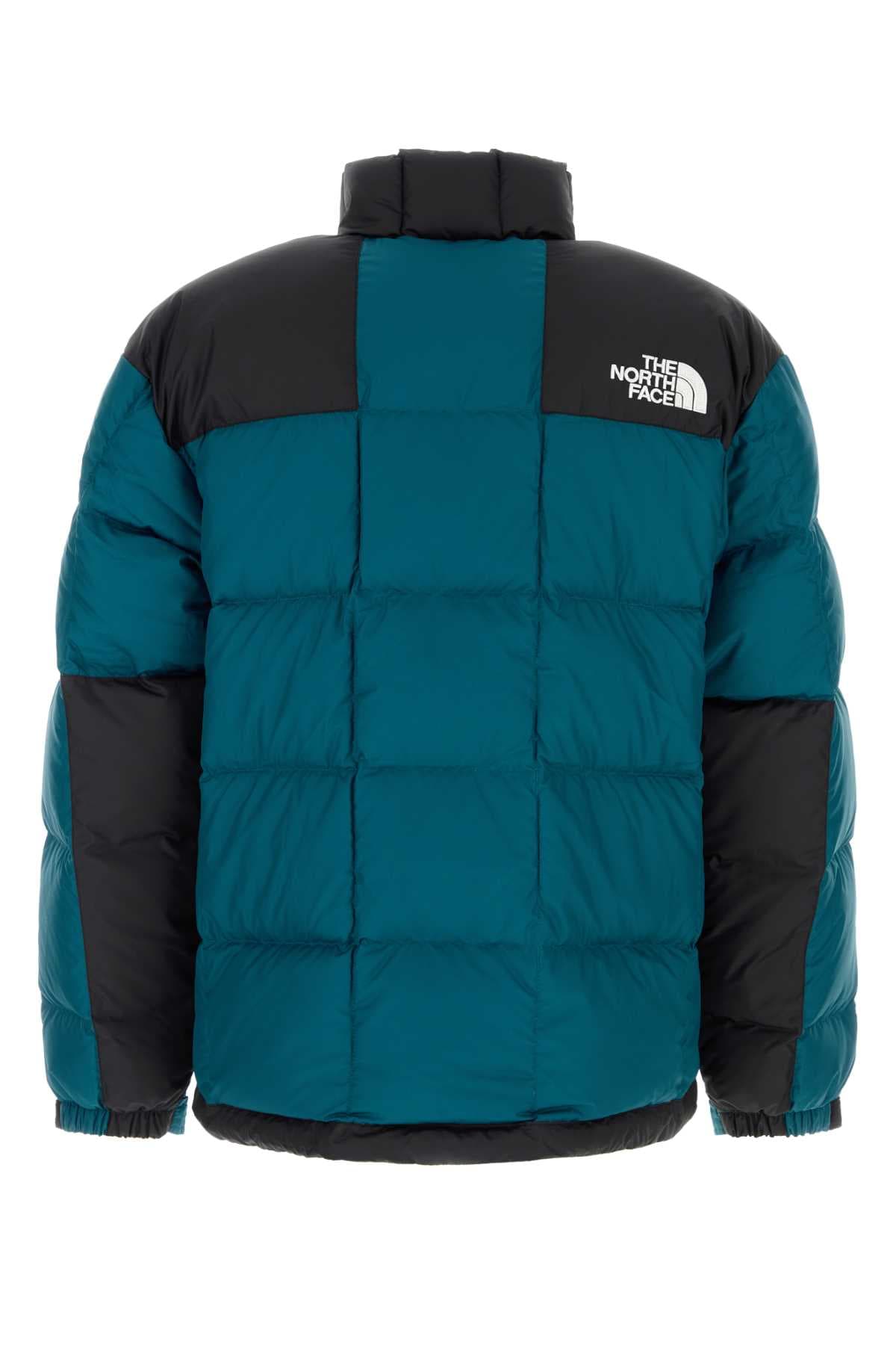 Petrol blue polyester Lhotse down jacket - мініатюра 2