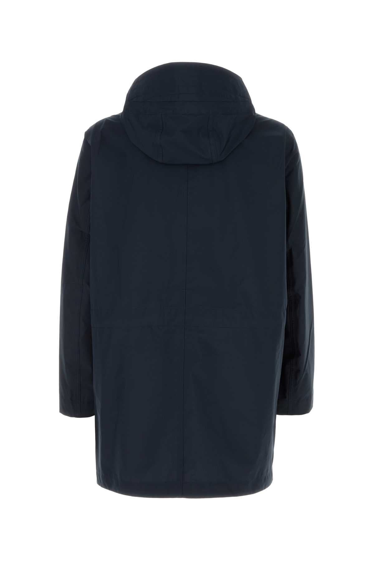 Dark blue polyester A-Pilloz windbreaker - мініатюра 2