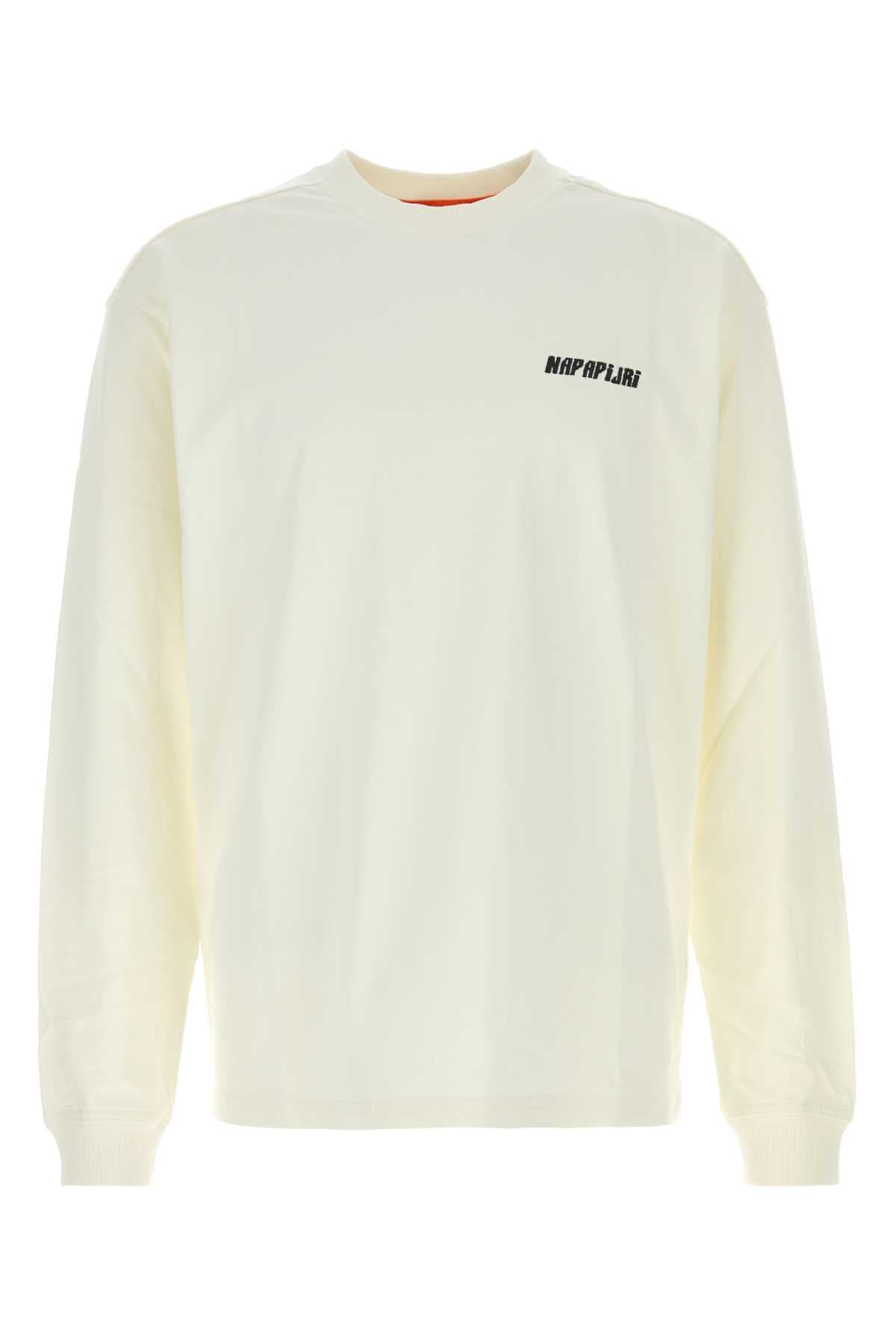 White cotton t-shirt