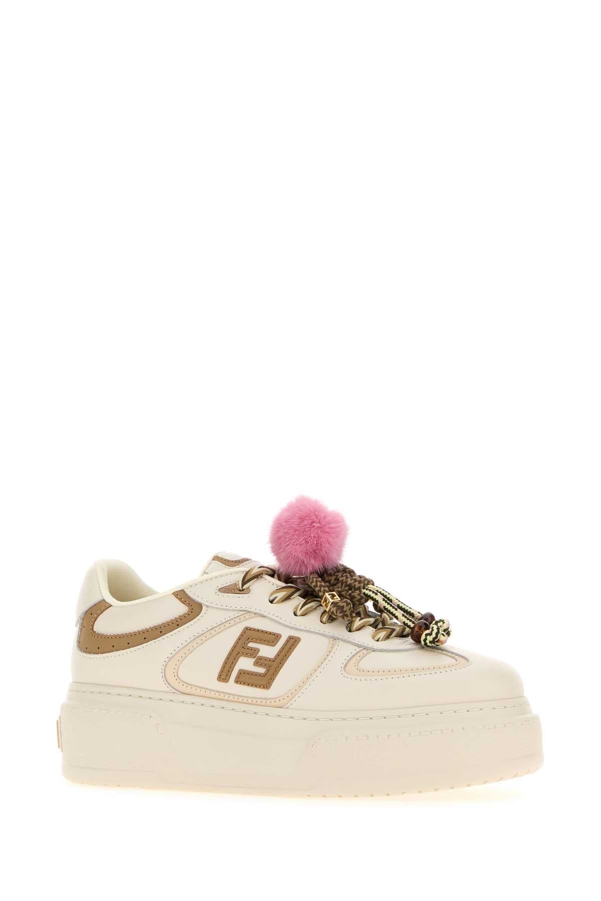 Multicolor leather Match sneakers - мініатюра 2