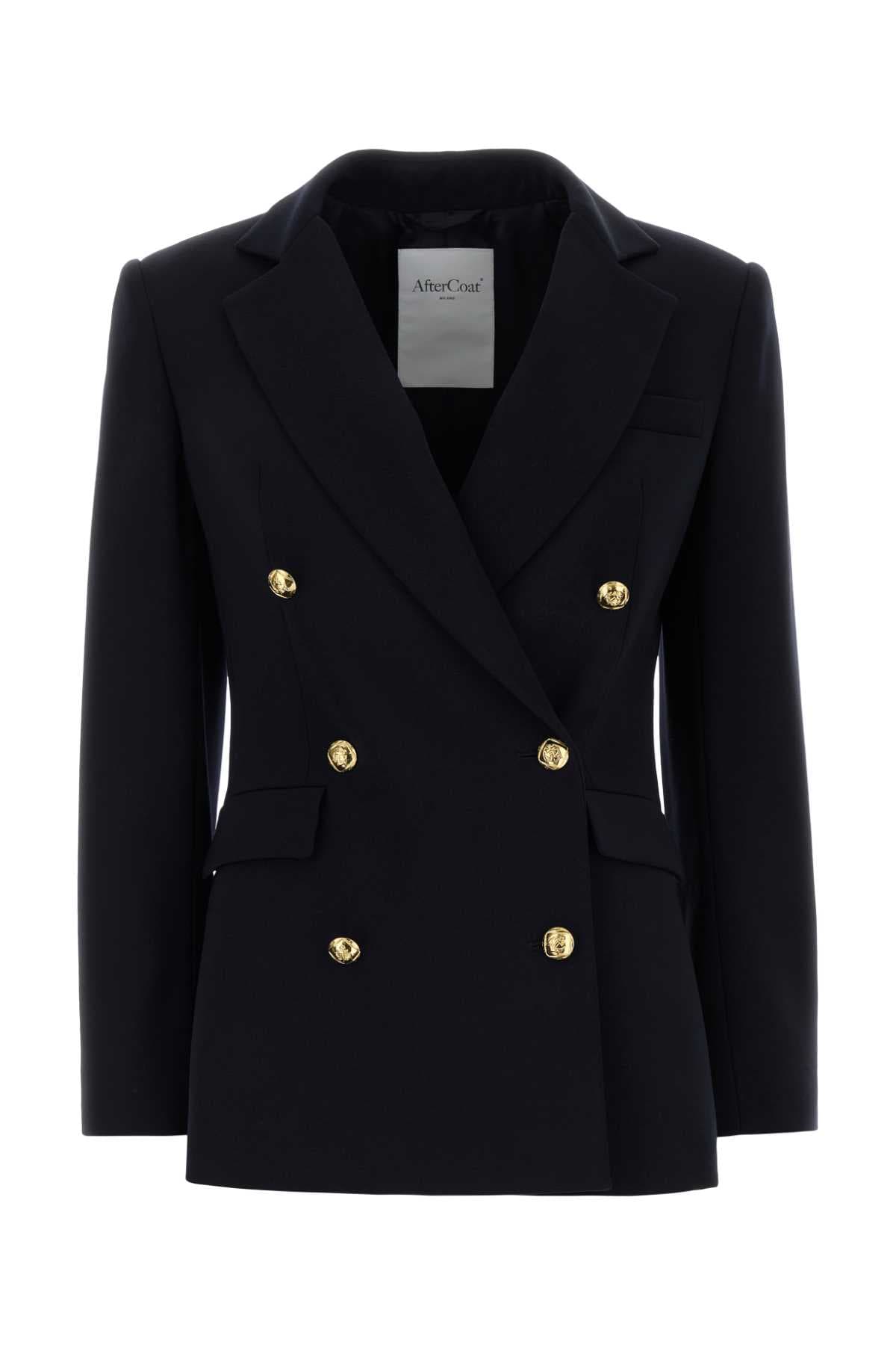 Midnight blue wool blazer