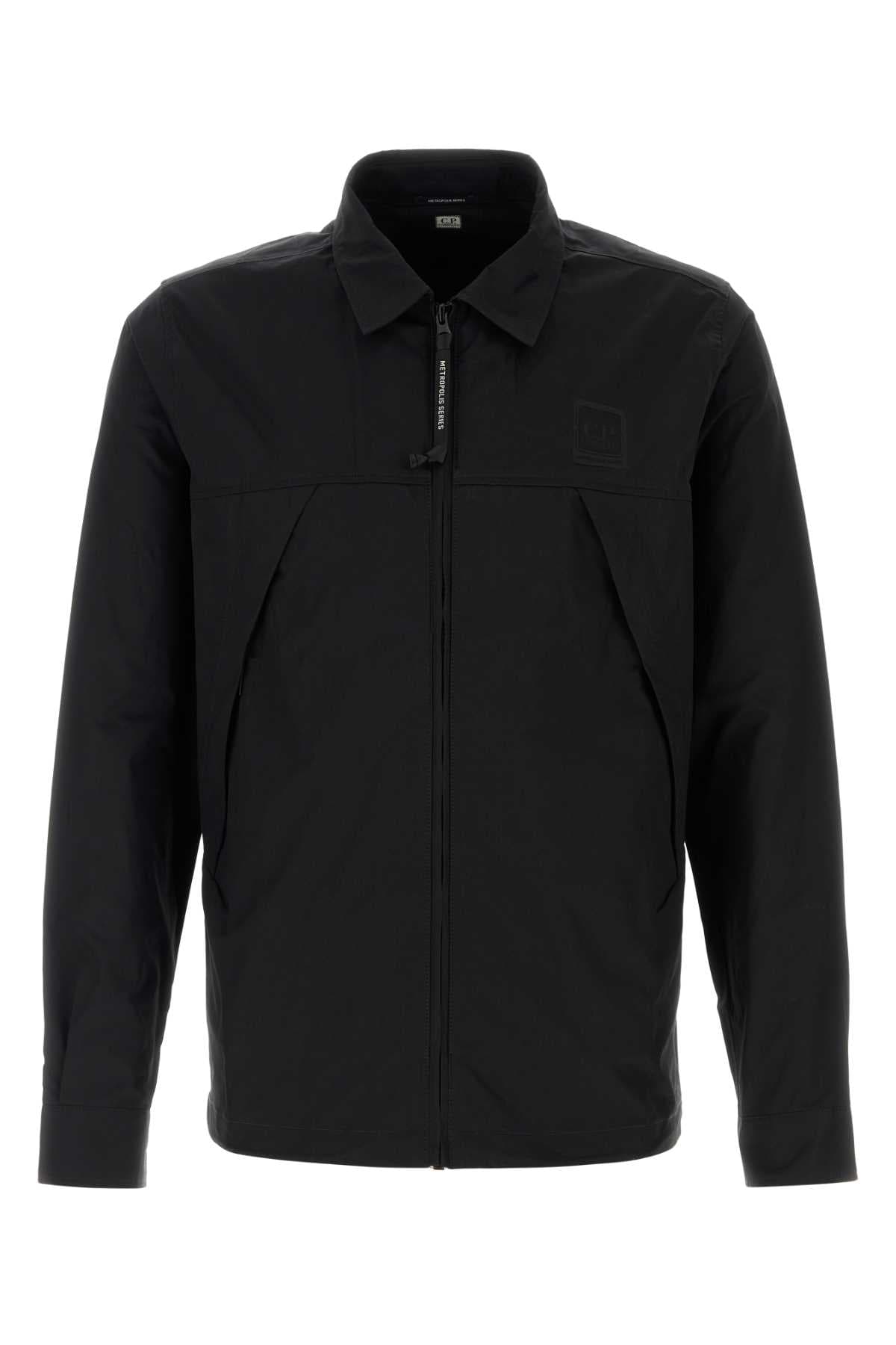 Black gabardine jacket