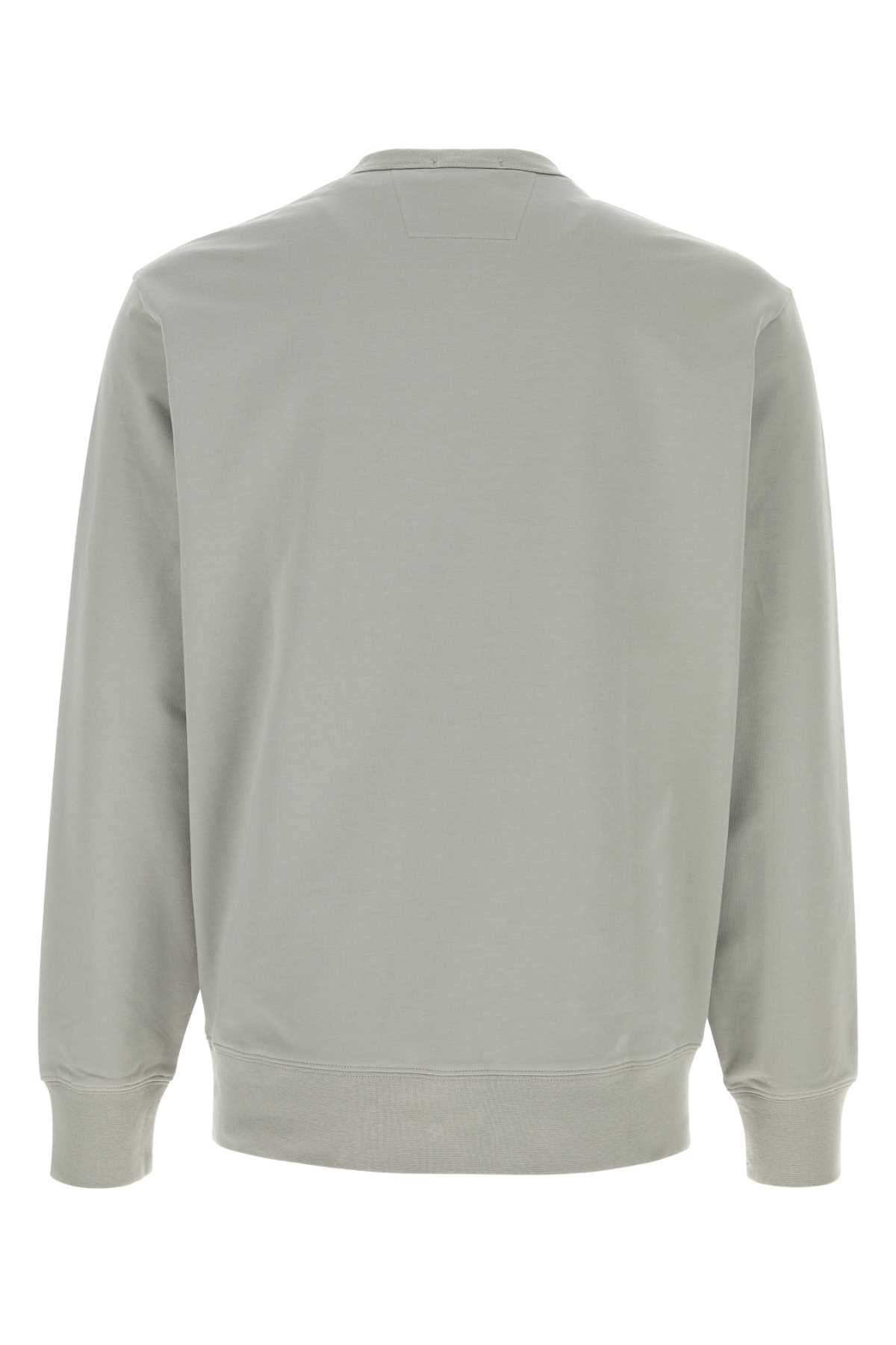 Grey stretch cotton sweatshirt - мініатюра 2