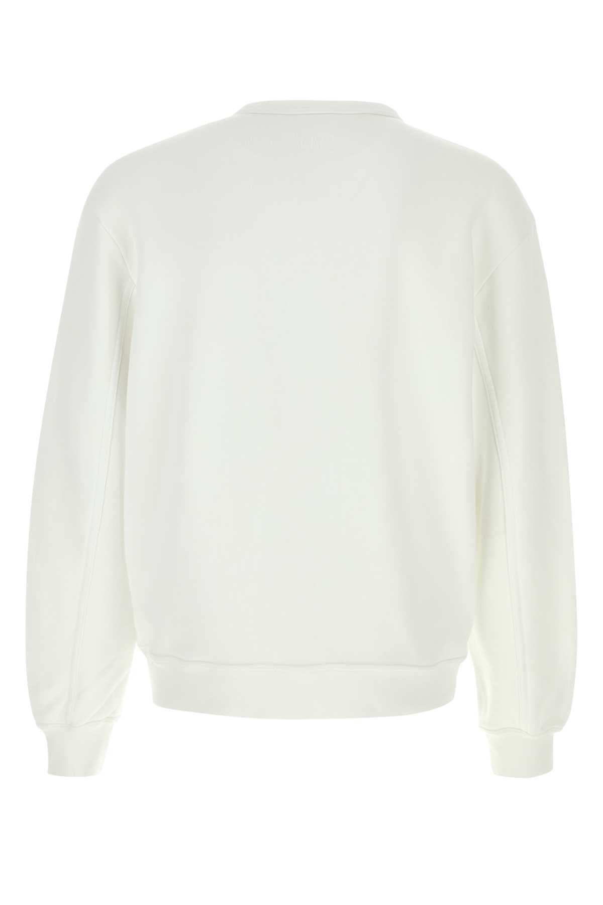 White cotton sweatshirt - мініатюра 2