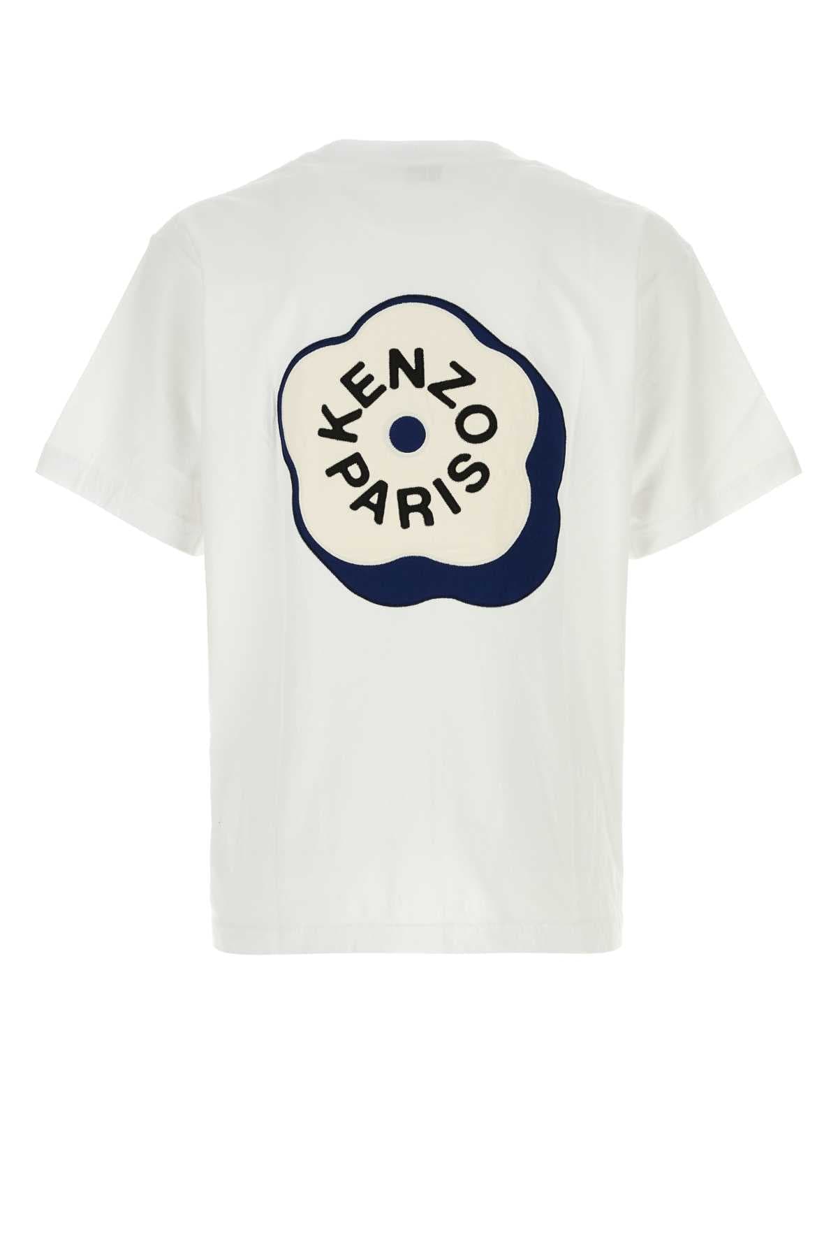 White cotton oversize t-shirt - мініатюра 2