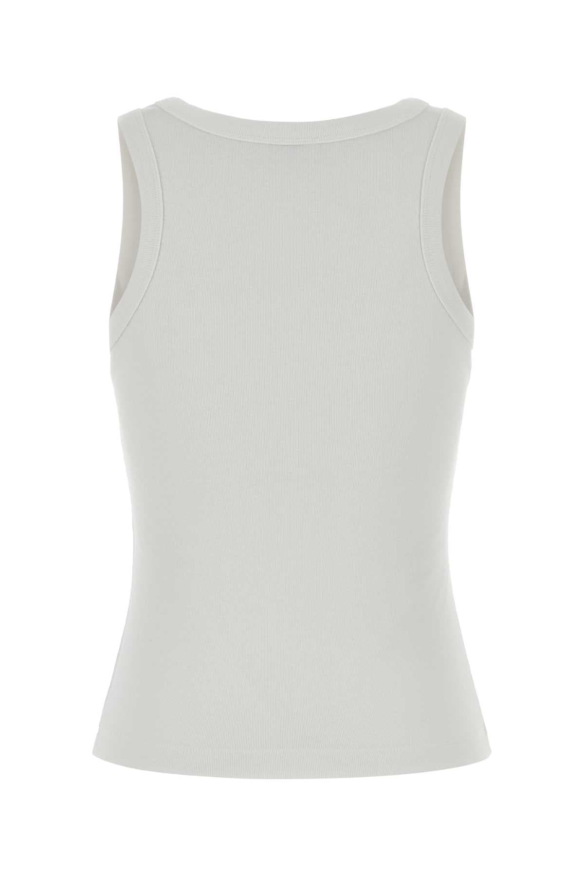 White stretch tank top - мініатюра 2