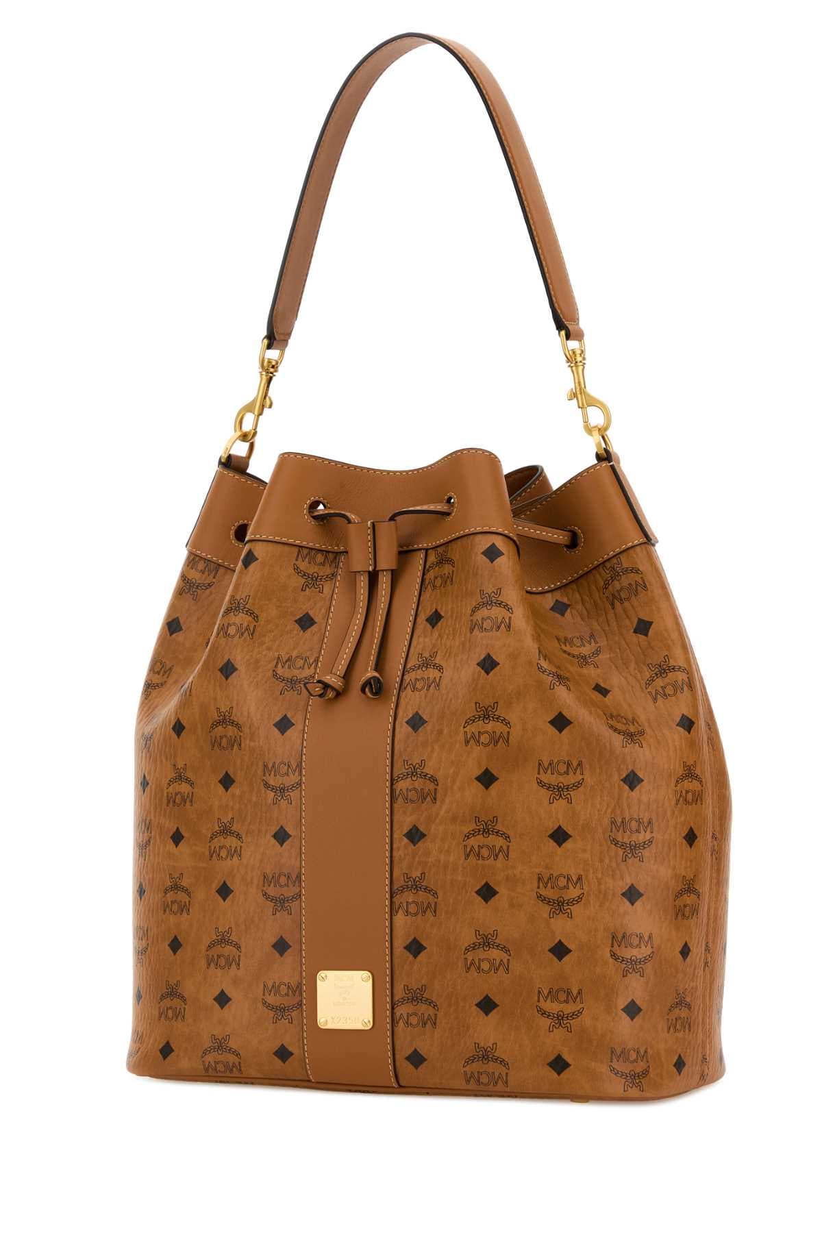 Printed canvas large Dessau bucket bag - мініатюра 2