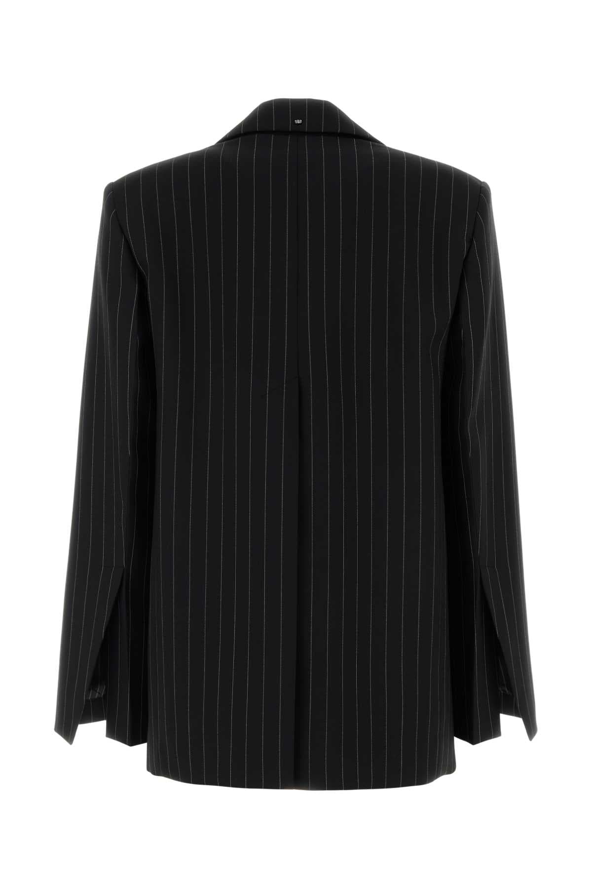Embroidered wool blend Divina blazer - мініатюра 2
