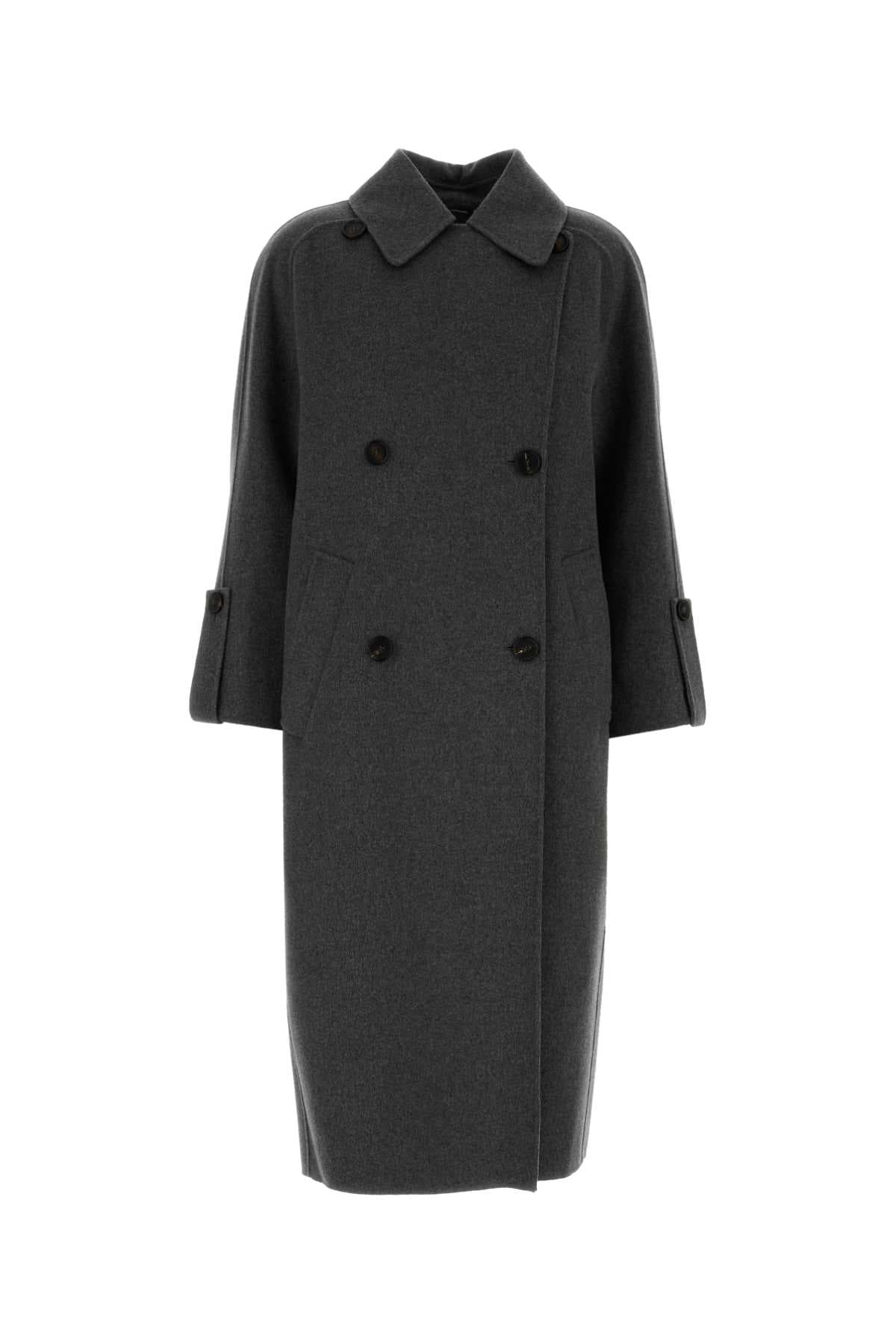 Dark grey wool Alice coat