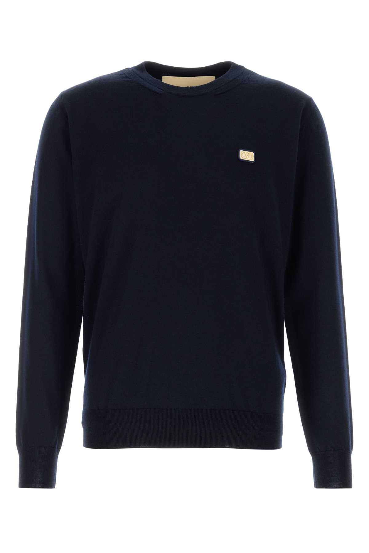 Midnight blue wool sweater