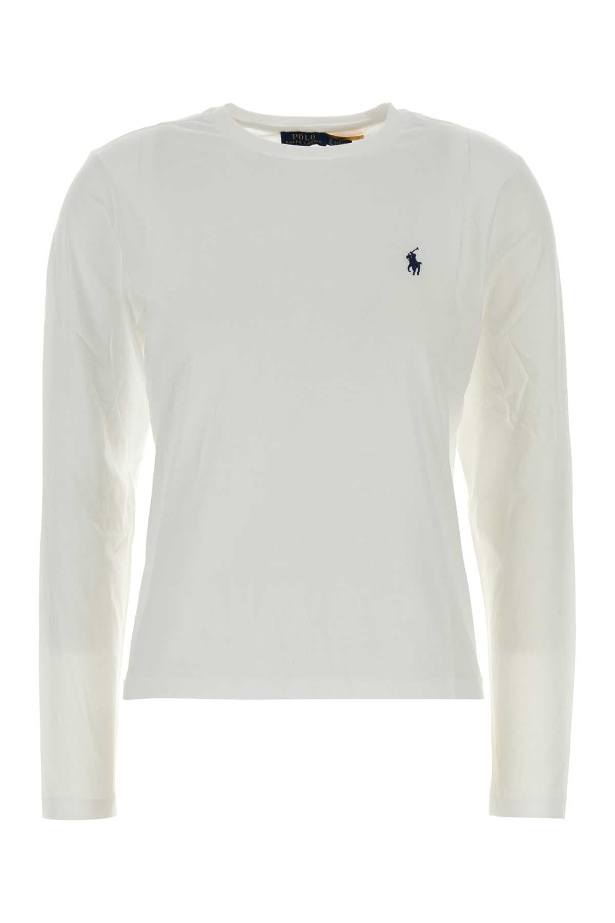 White cotton t-shirt
