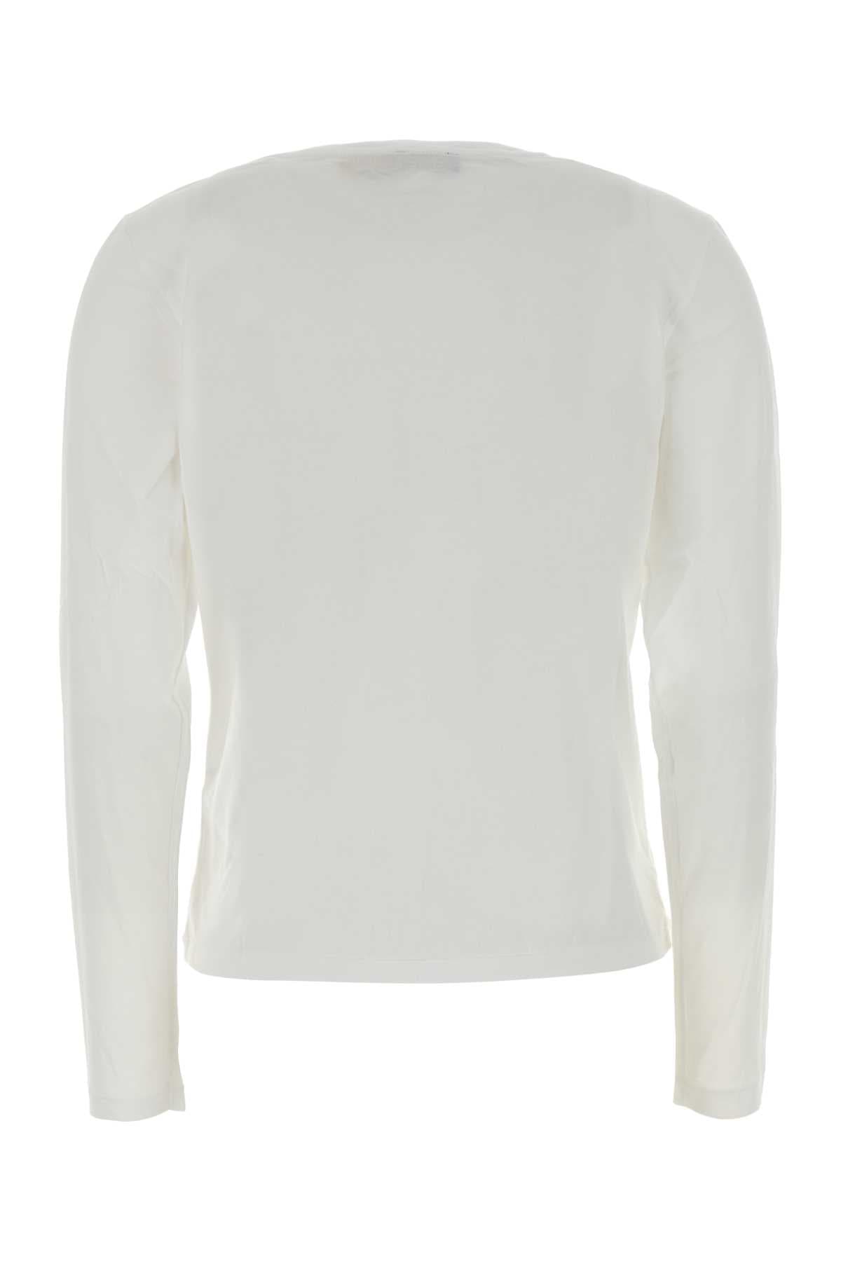 White cotton t-shirt - мініатюра 2
