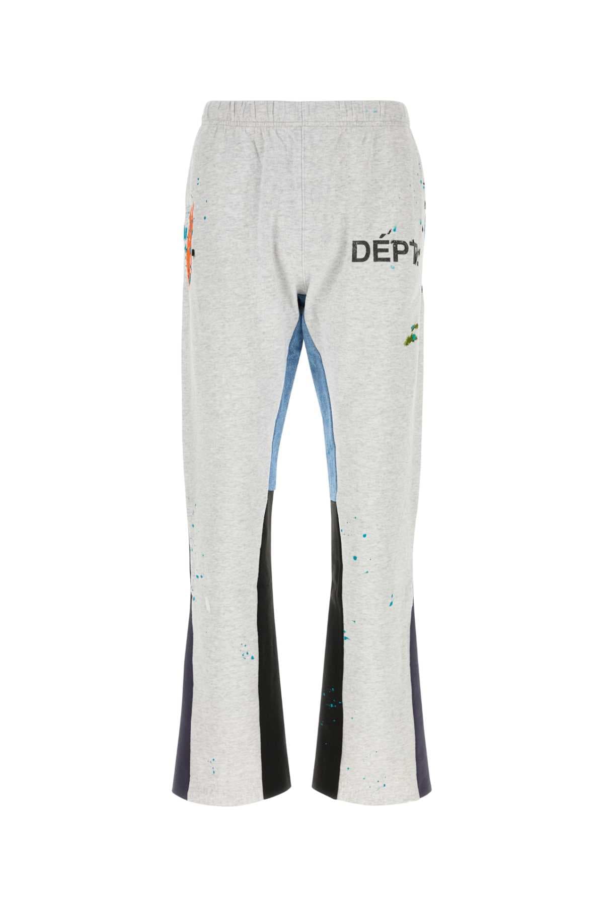 Light grey cotton joggers