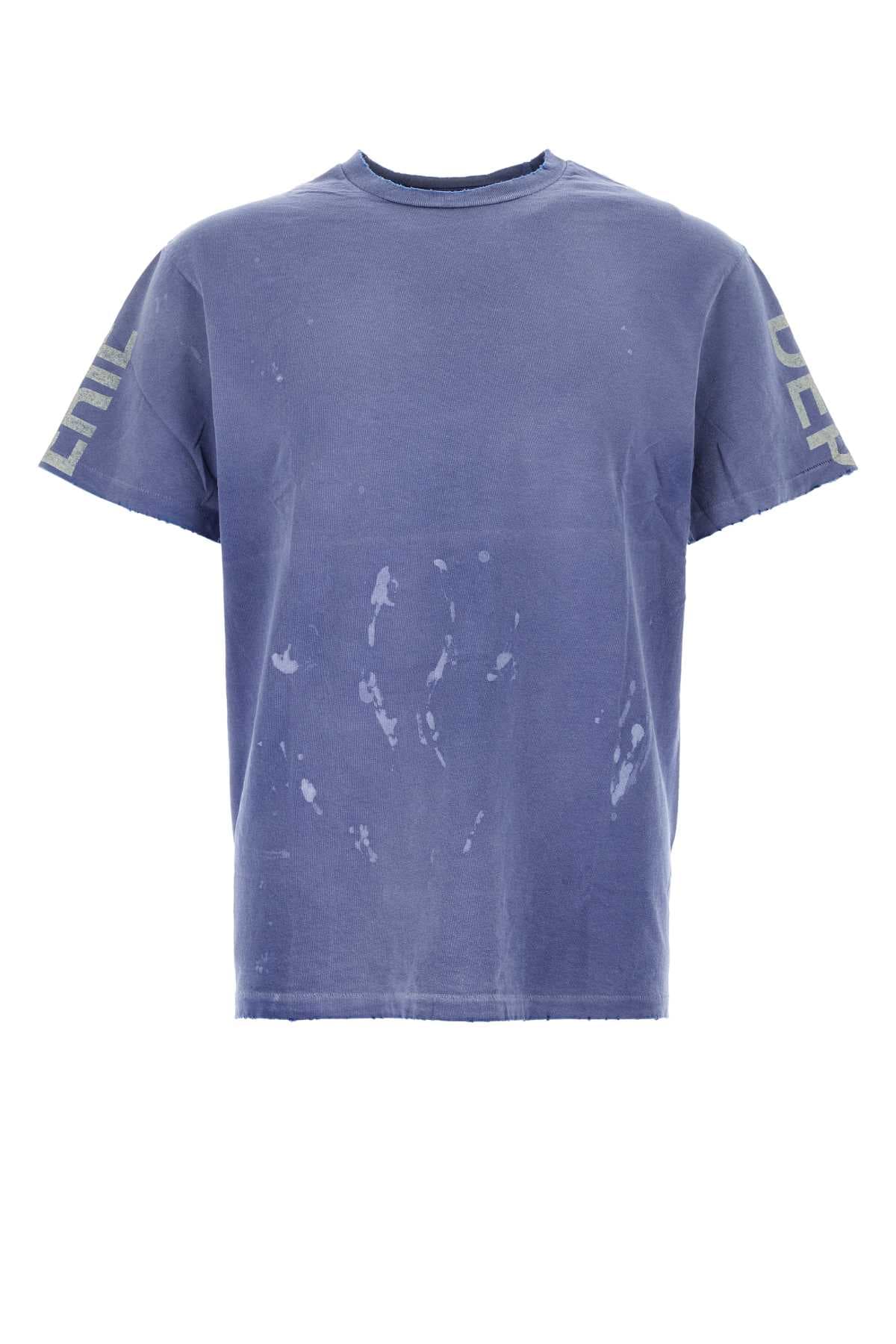 Blue cotton t-shirt