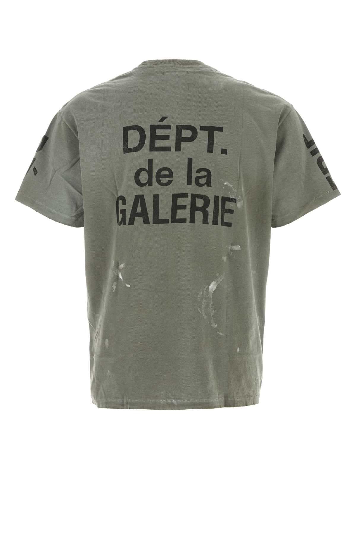 Grey cotton t-shirt - мініатюра 2