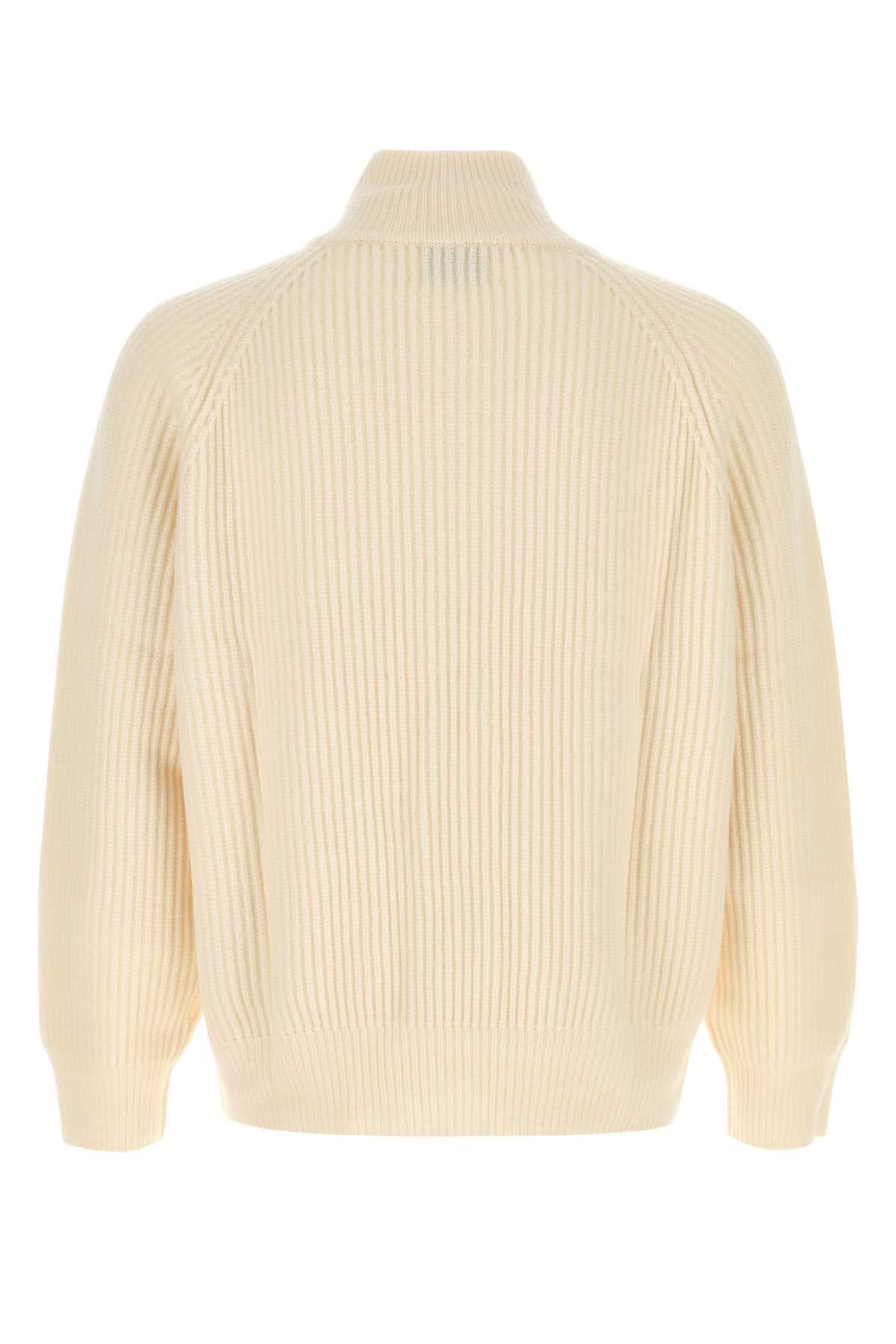 Ivory cashmere Lette sweater - мініатюра 2